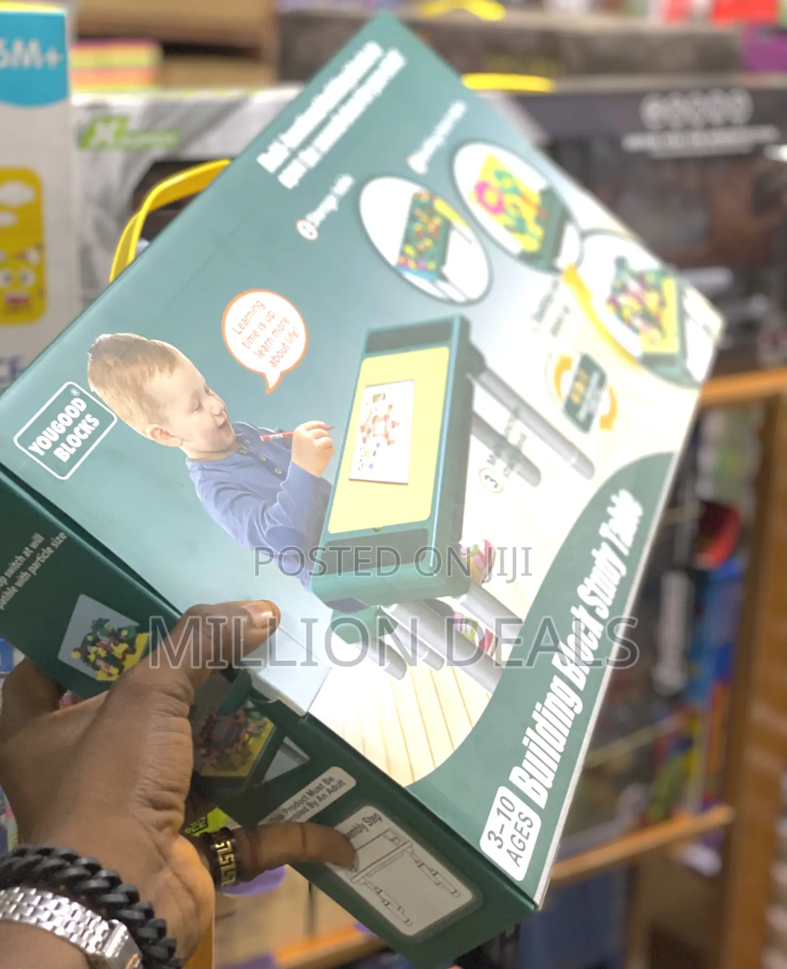 Building Block Study Table Ages 3 - 10years