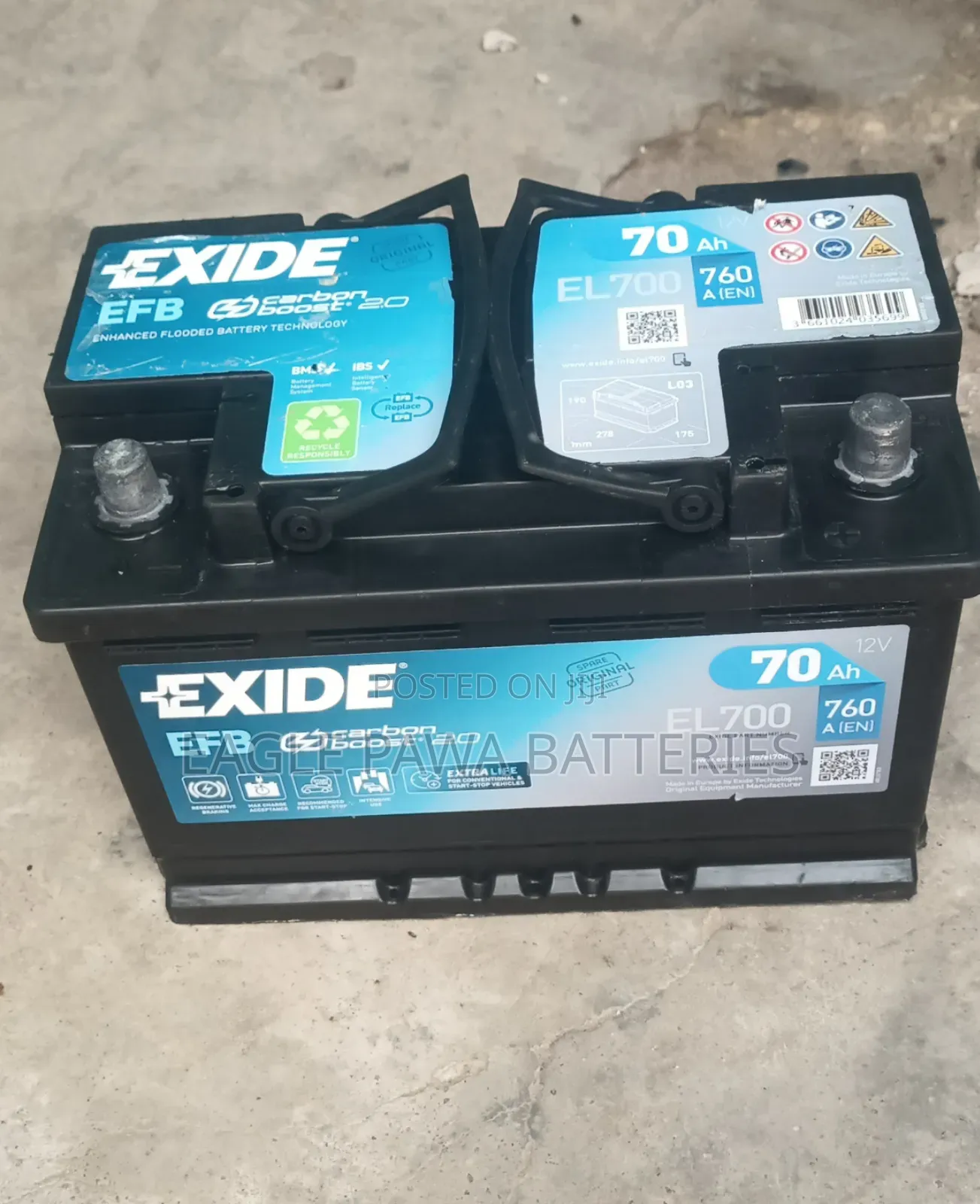 Exide 75ah