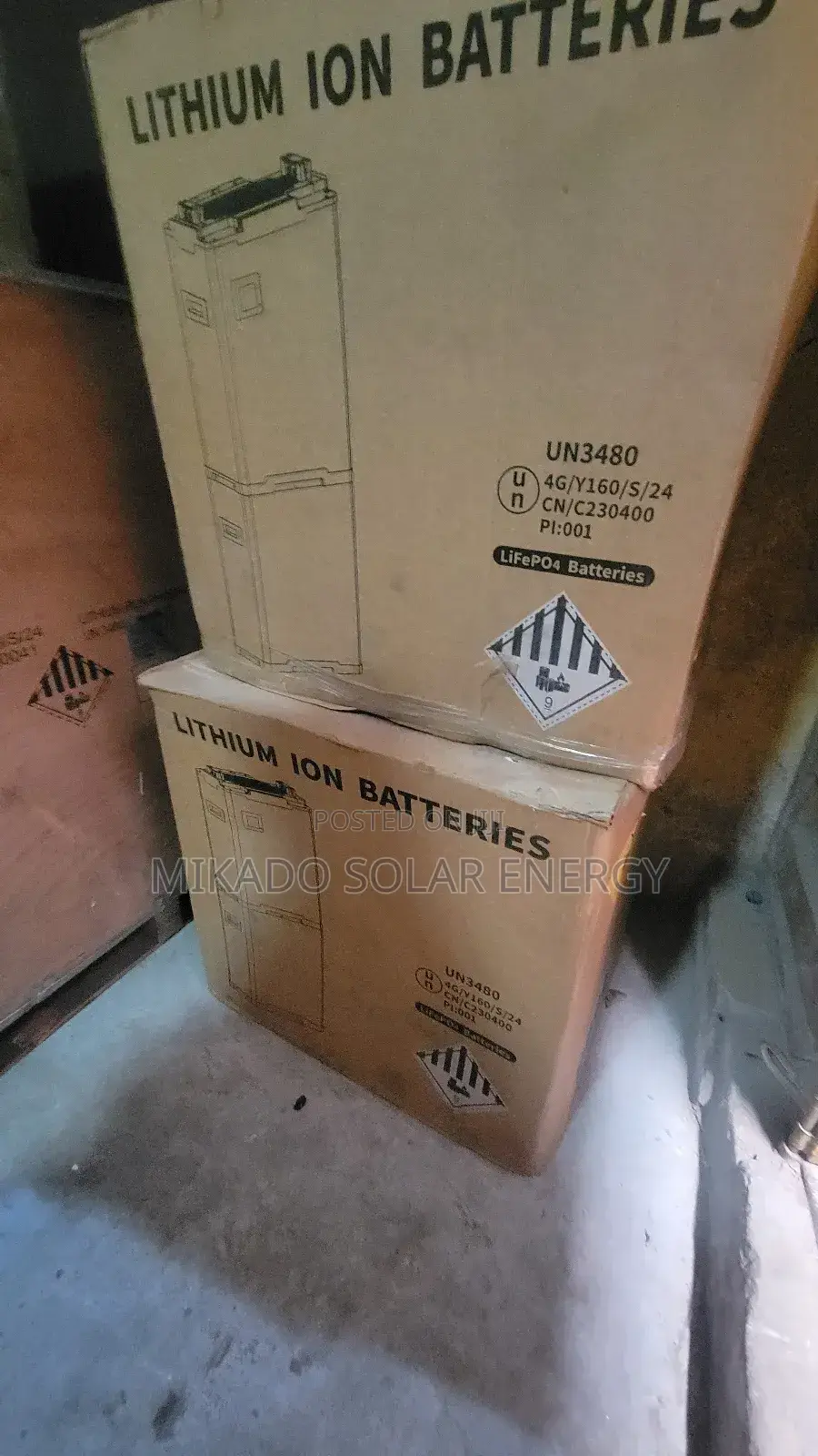 15kwh Blue Carbon Lithium Ion Battery