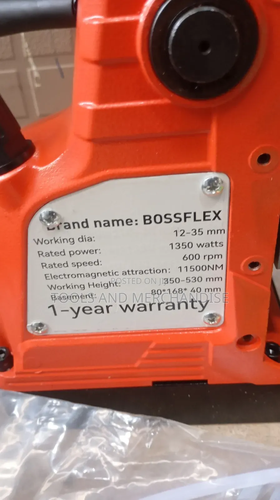Magnetic Drill Machine 35mm