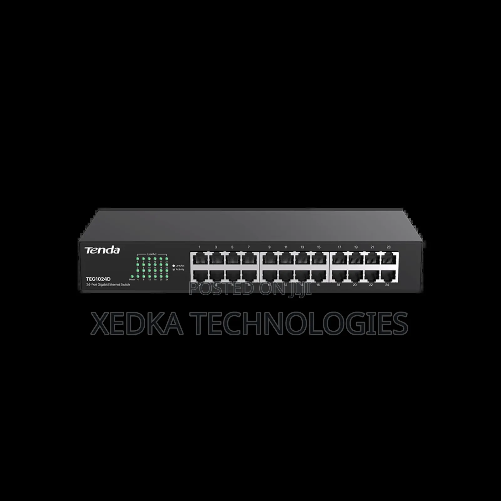 Tenda 24-Port Gigabit Ethernet Switch Teg1024d