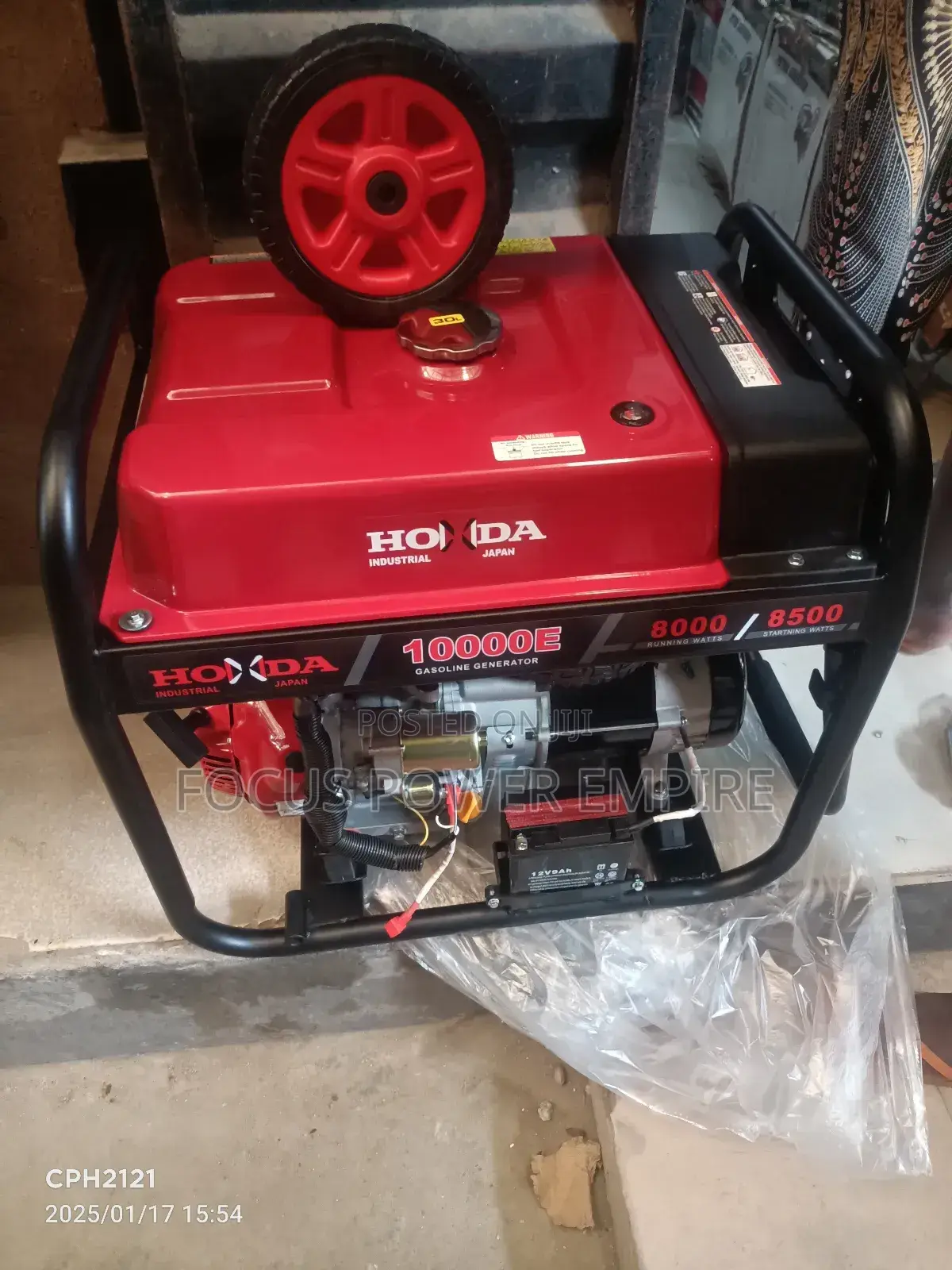 8.5kva of Original Honda Petrol Gen Soundproof  Copper Coi