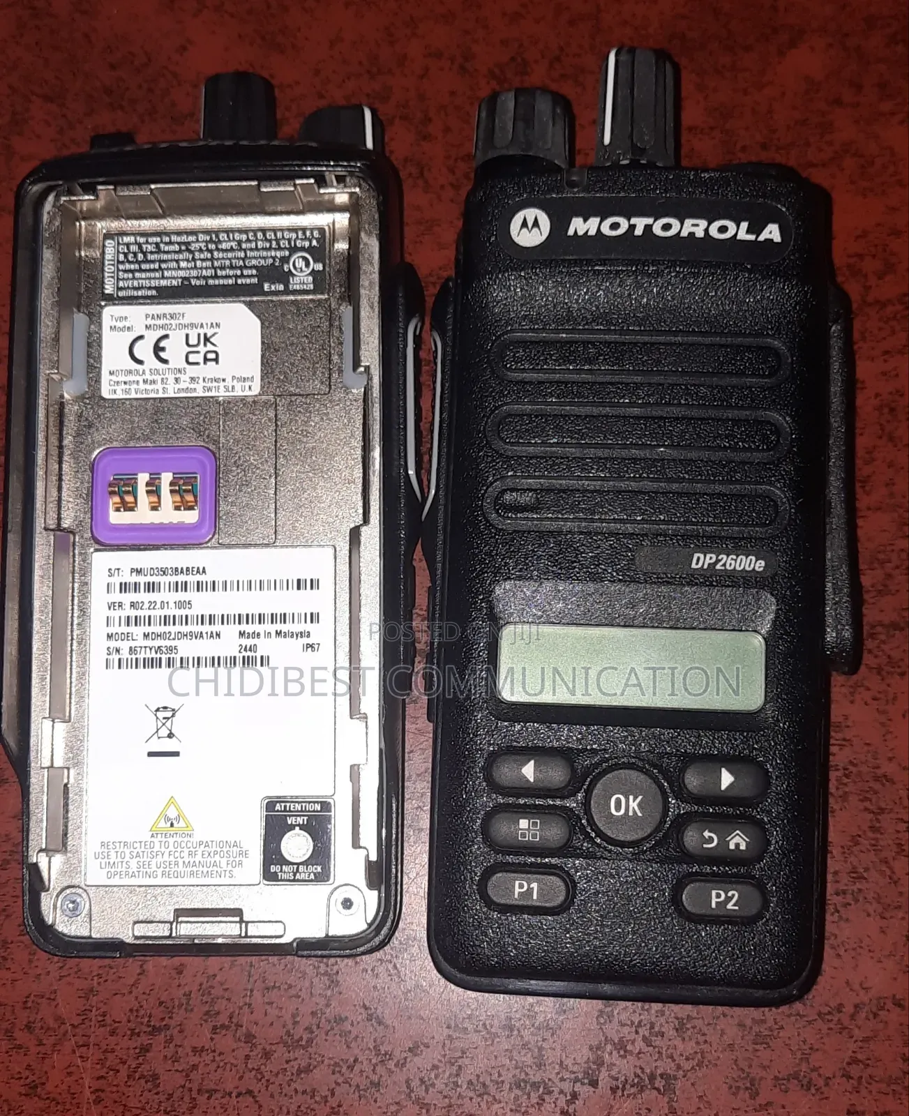 Dp2600e Motorola Walkie Talkie Radio Available