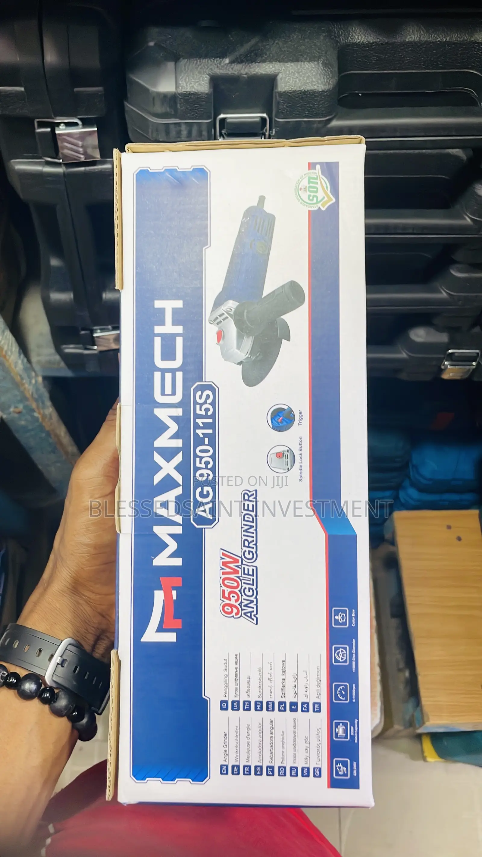 Maxmech 4.5 Inches Grinder 900w