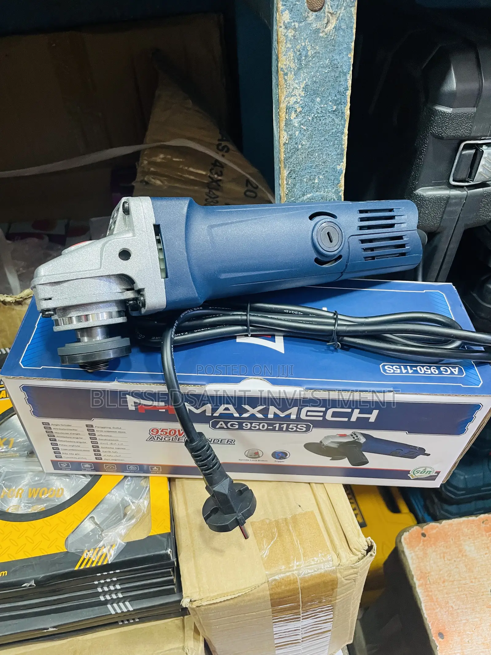 Maxmech 4.5 Inches Grinder 900w