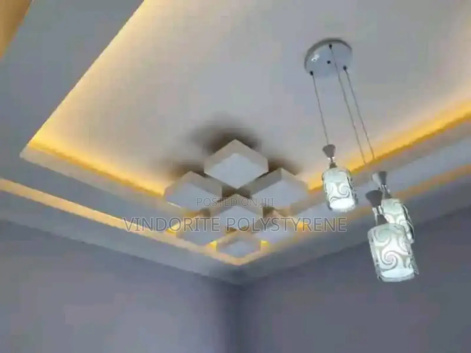 Ceiling Made Of Polystyrene Material
