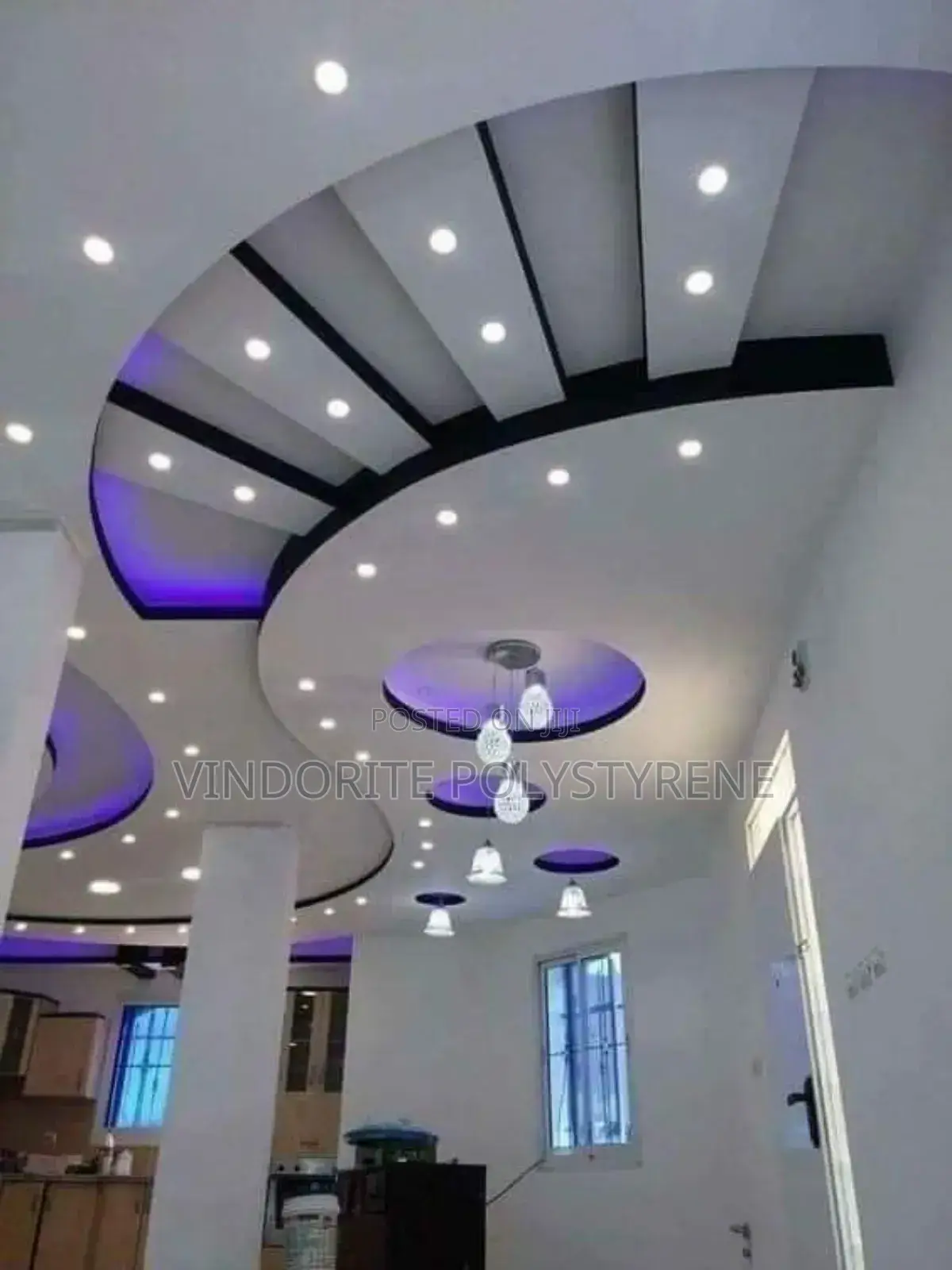 Ceiling Made Of Polystyrene Material