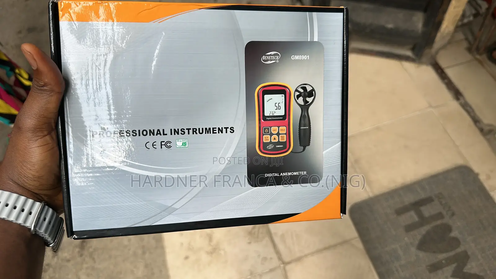 Digital Anemometer (Wind Speed Meter)