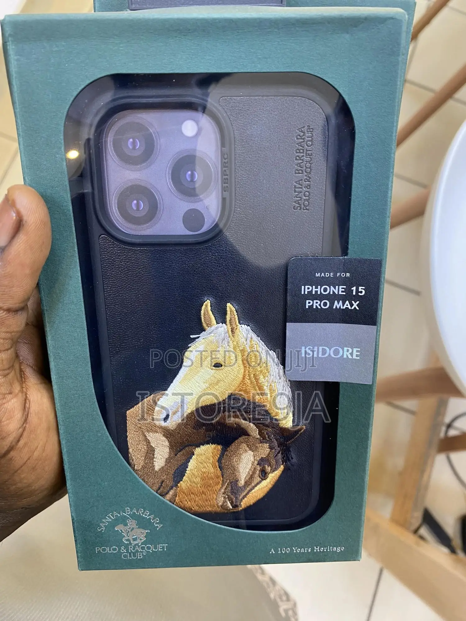 Polo Knight Isidore Case for iPhone 15promax
