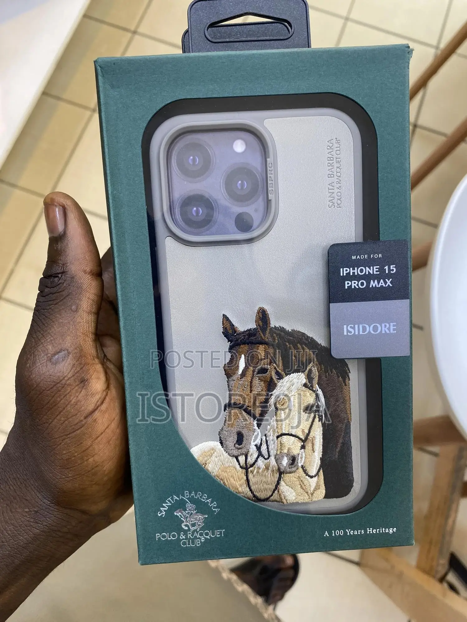 Polo Knight Isidore Case for iPhone 15promax