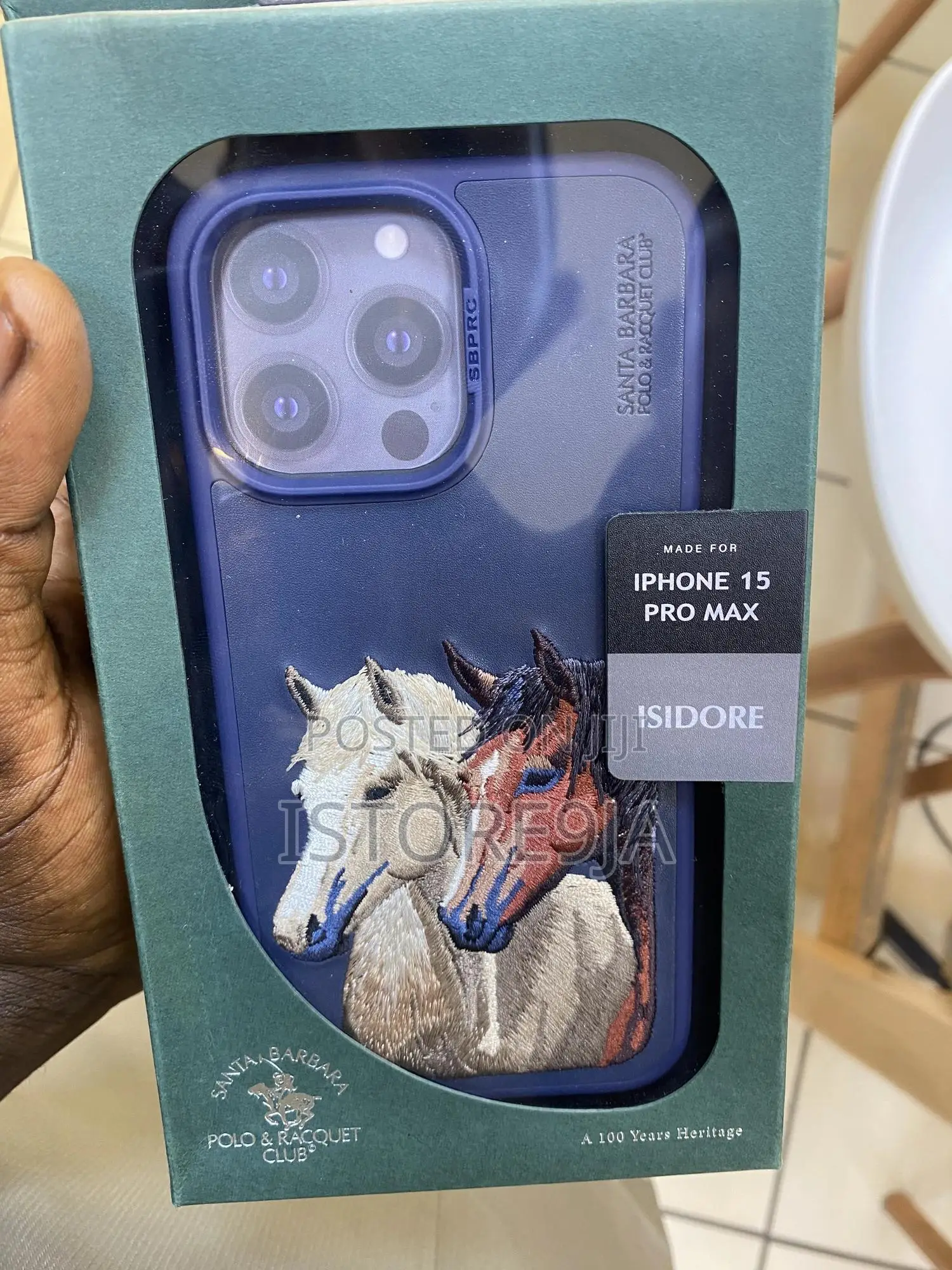 Polo Knight Isidore Case for iPhone 15promax