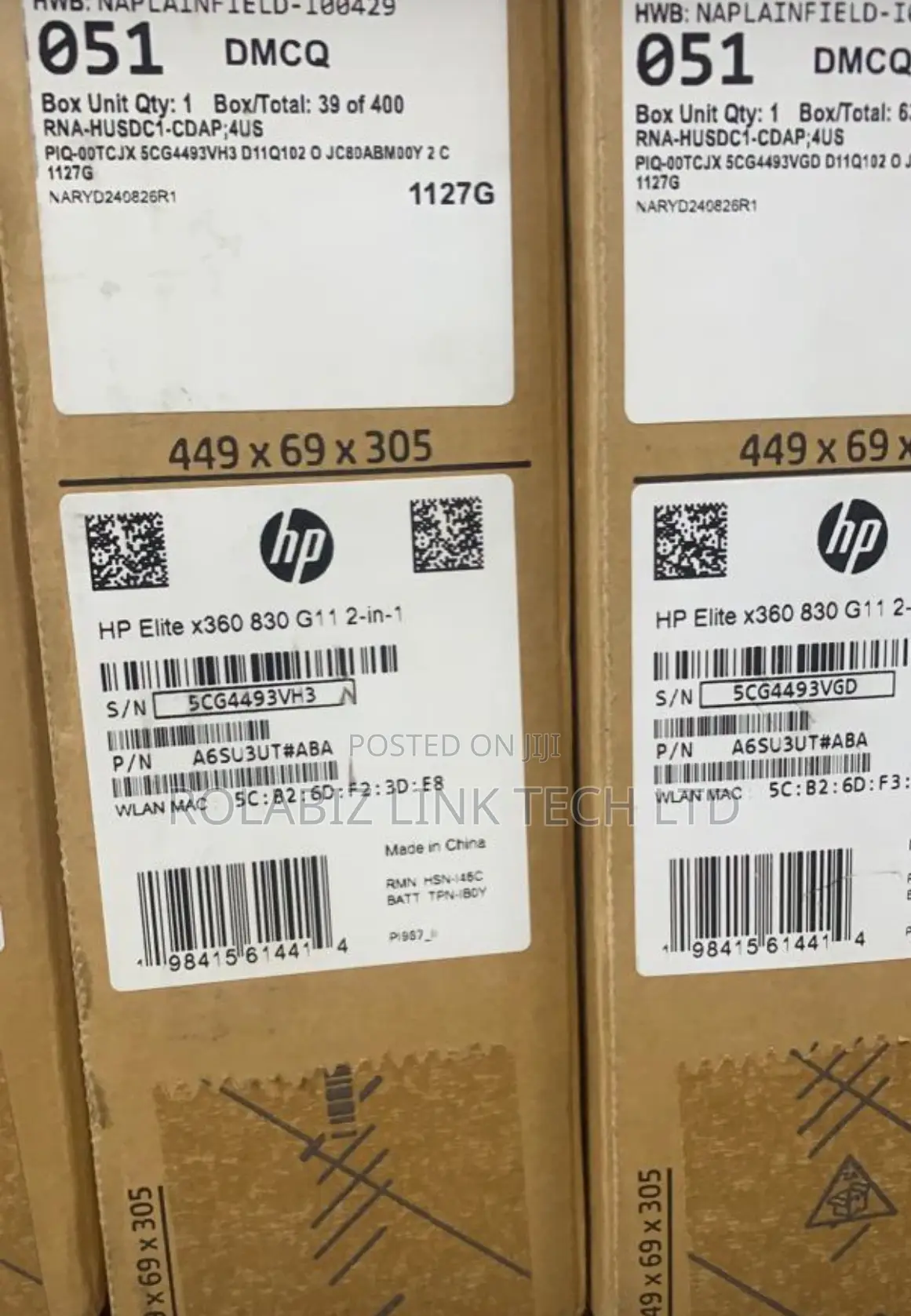 New Laptop HP EliteBook 830 16GB Intel Core Ultra 7 SSD 512GB