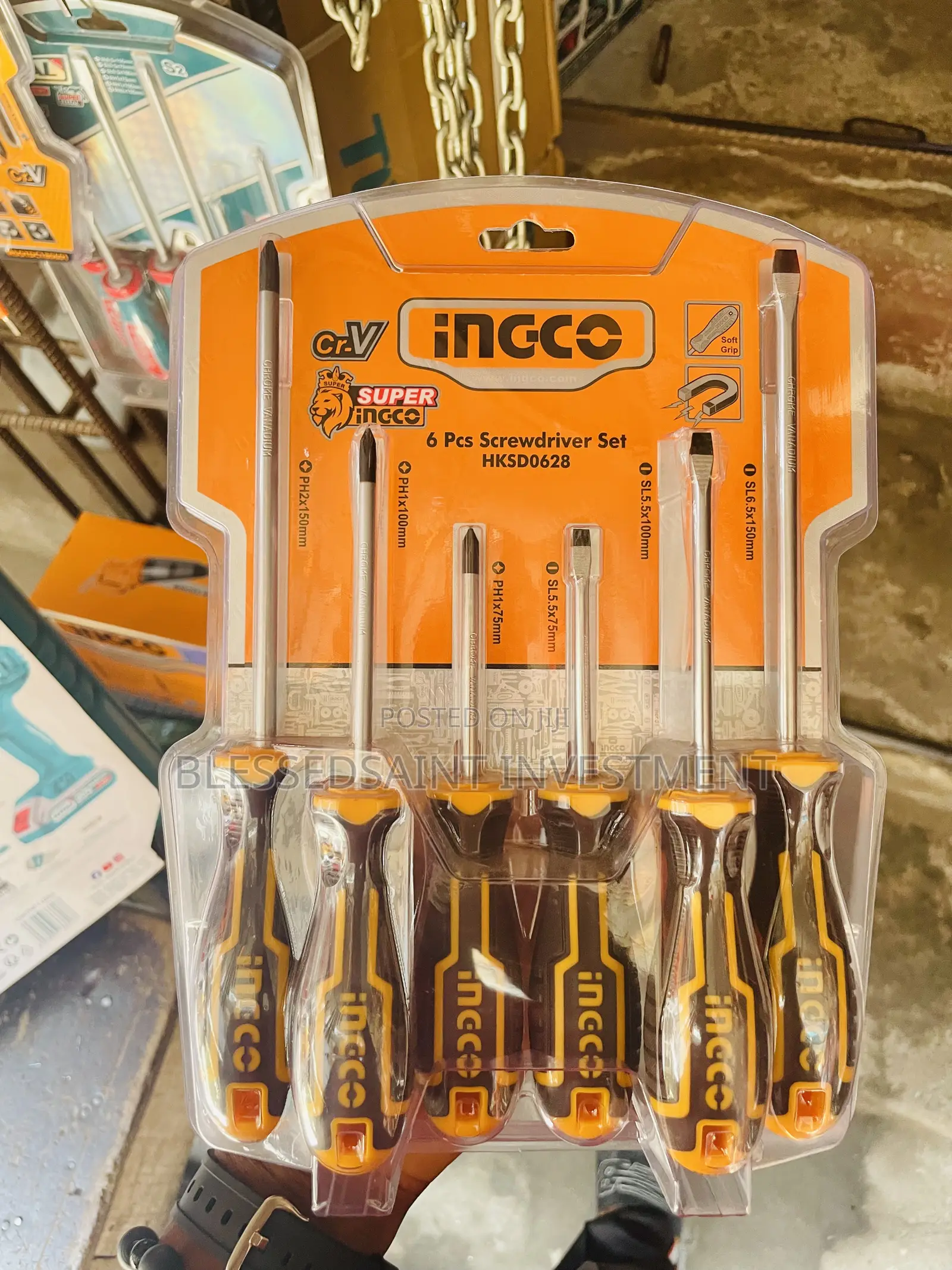 Ingco Screwdriver Set 6 Pics