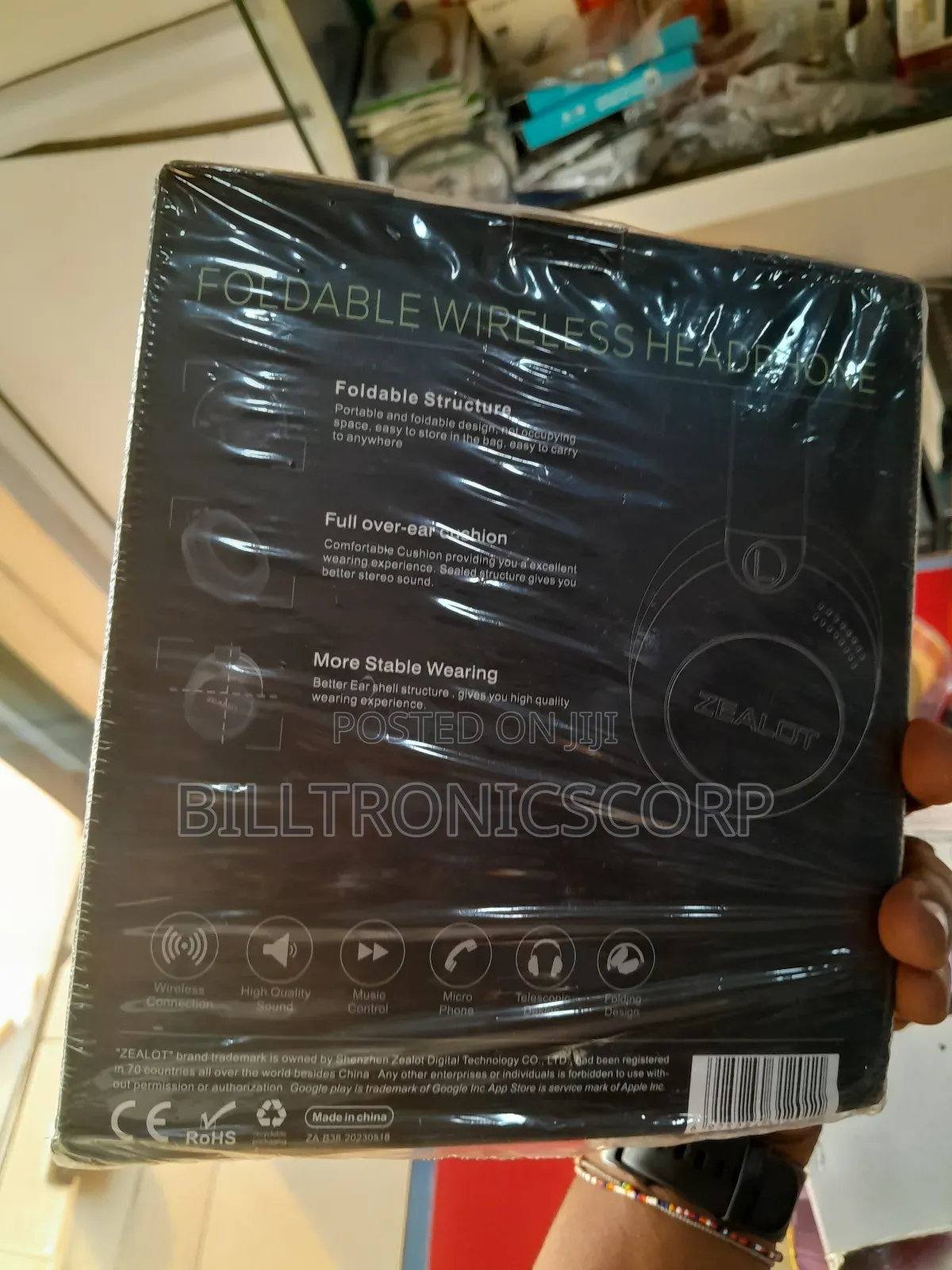 Zealot Bluetooth Headset B38