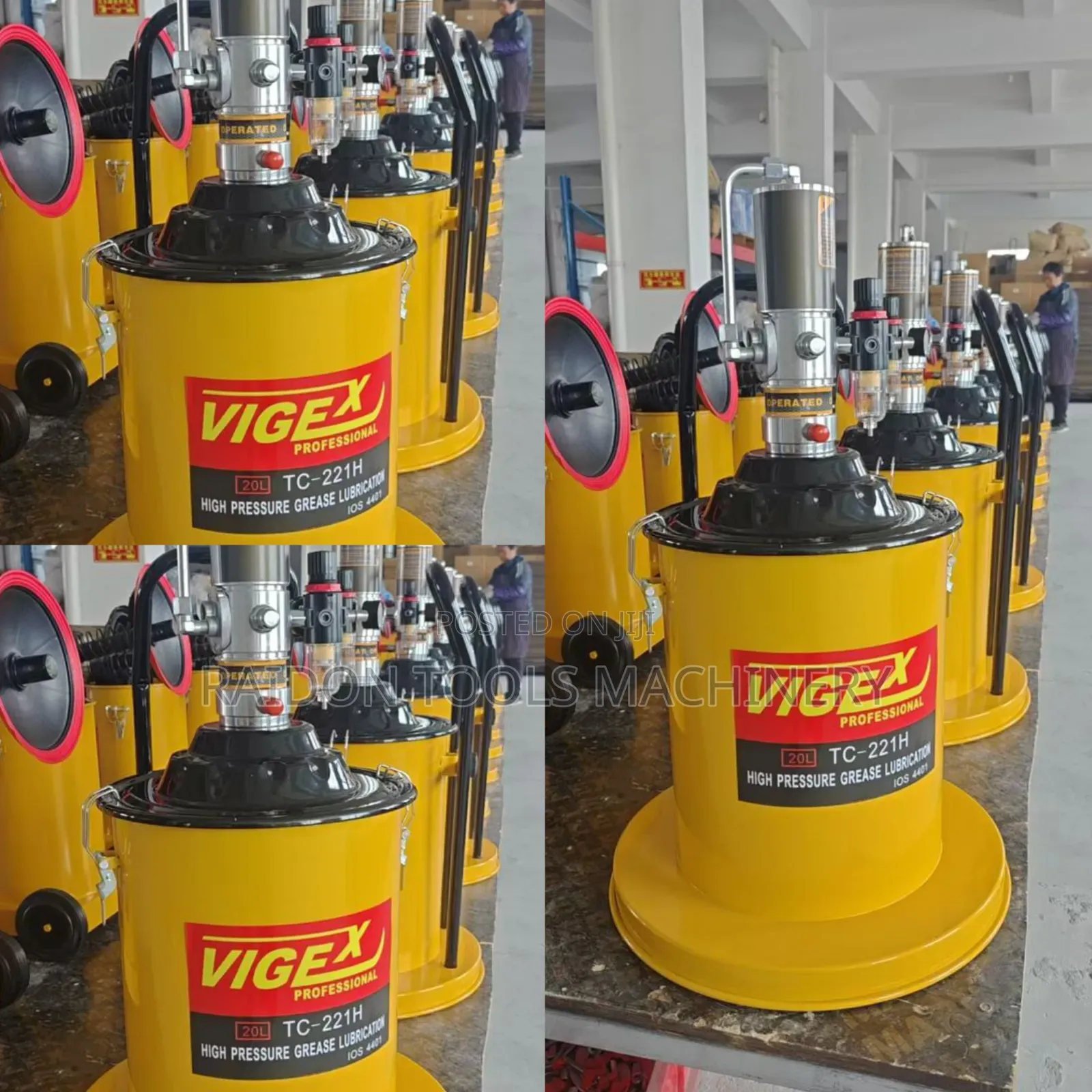 Air Grease Bucket Vigex 20l