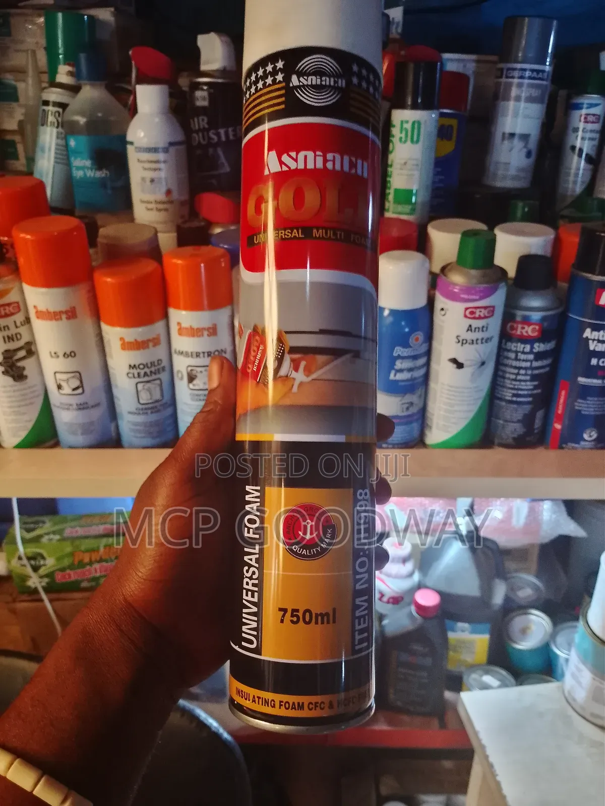 Foam Spray Asmaco Gold