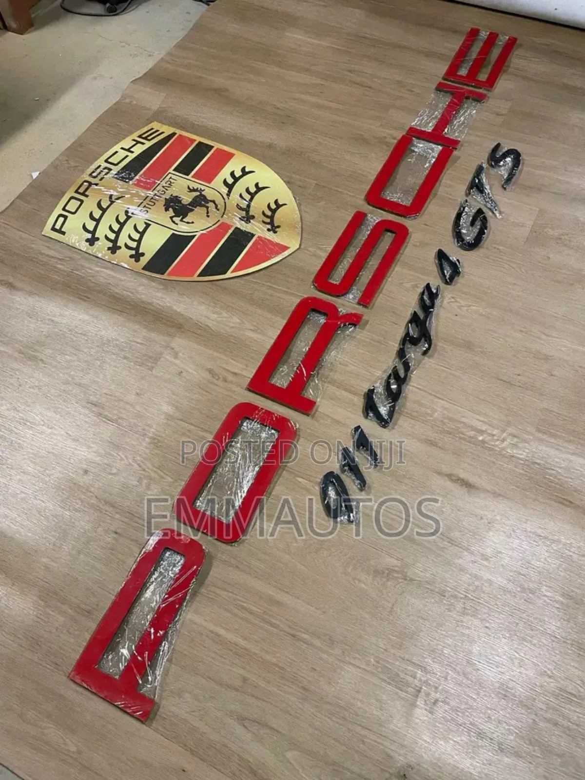 Logs Alphabet Porsche Cayenne Panamera