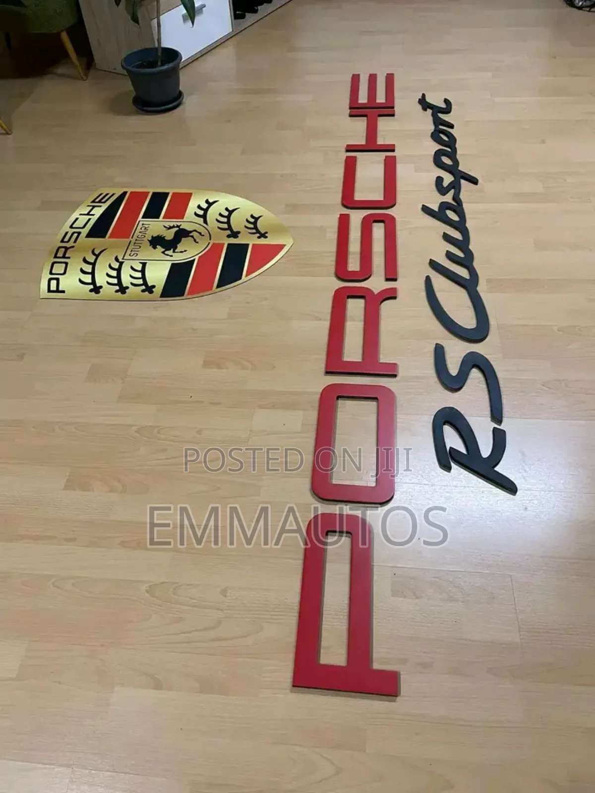 Logs Alphabet Porsche Cayenne Panamera