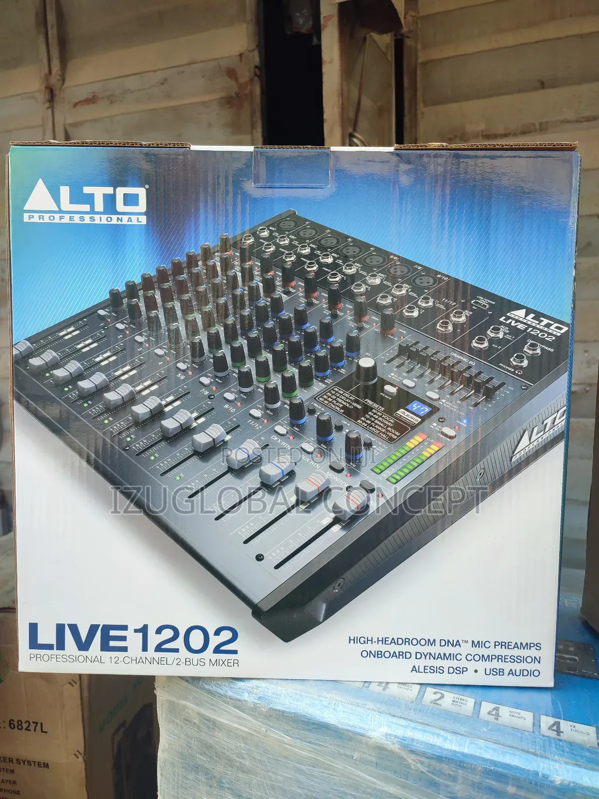Alto Professional Live 1202 12-channel / 2-bus Mixer