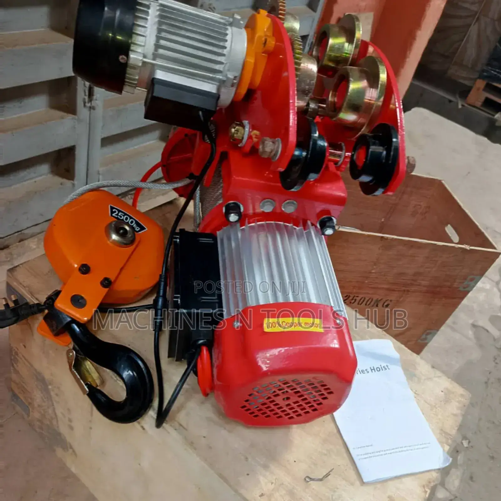 Cd-52 2500kg Electric Rope Hoist