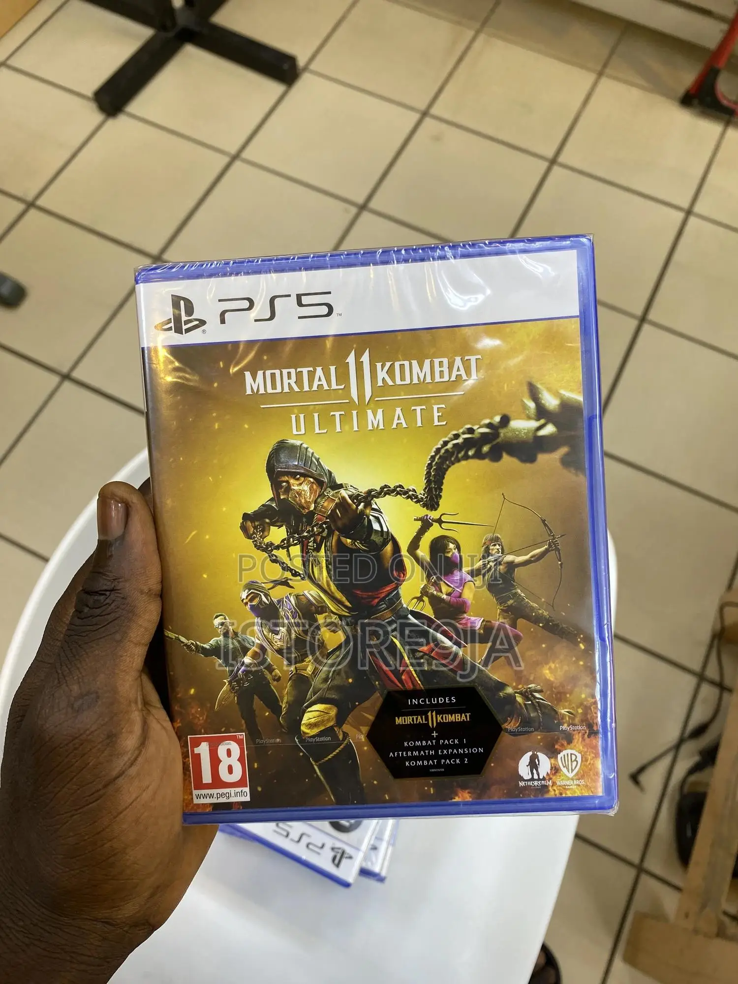 Mortal Kombat Ultimate Ps5 Gaming Cd