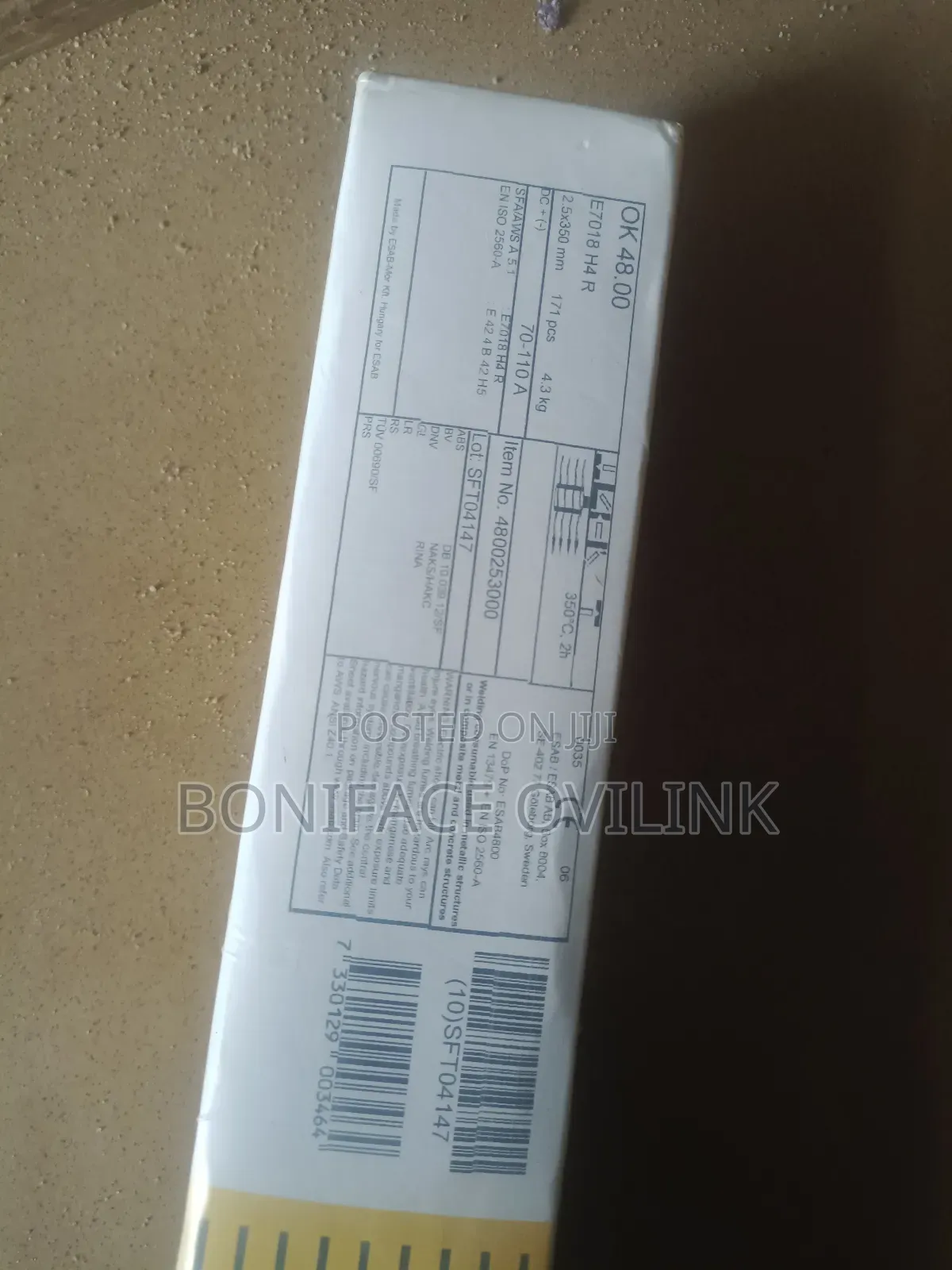 E7018 H4 R Electrode Esab