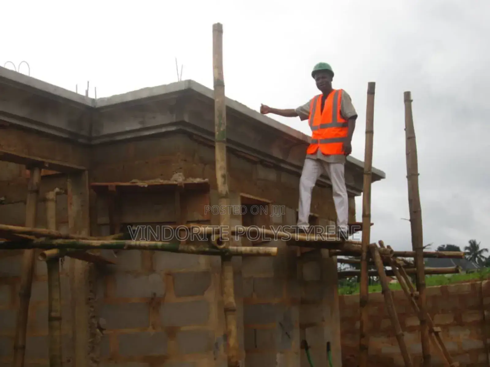 Parapet Made of Polystyrene