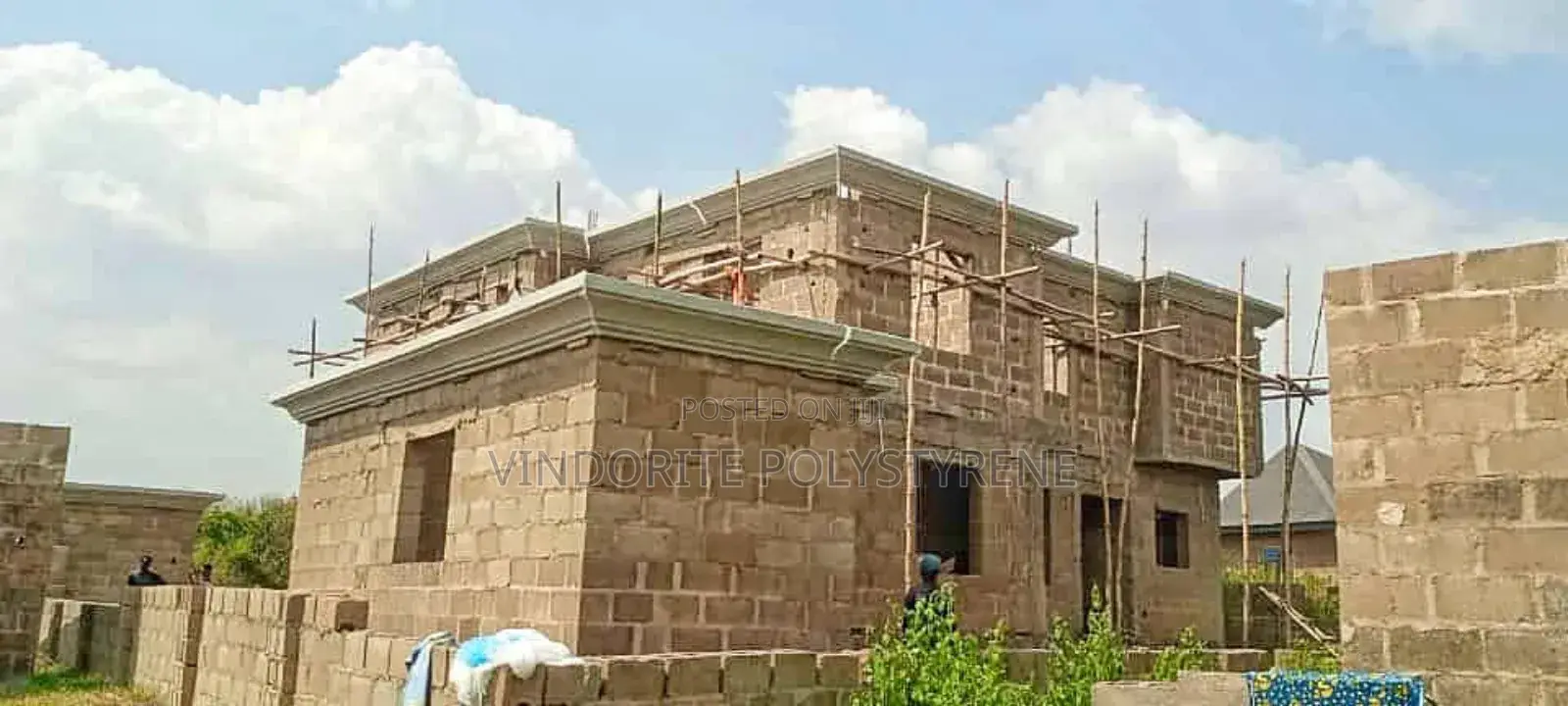 Parapet Made of Polystyrene