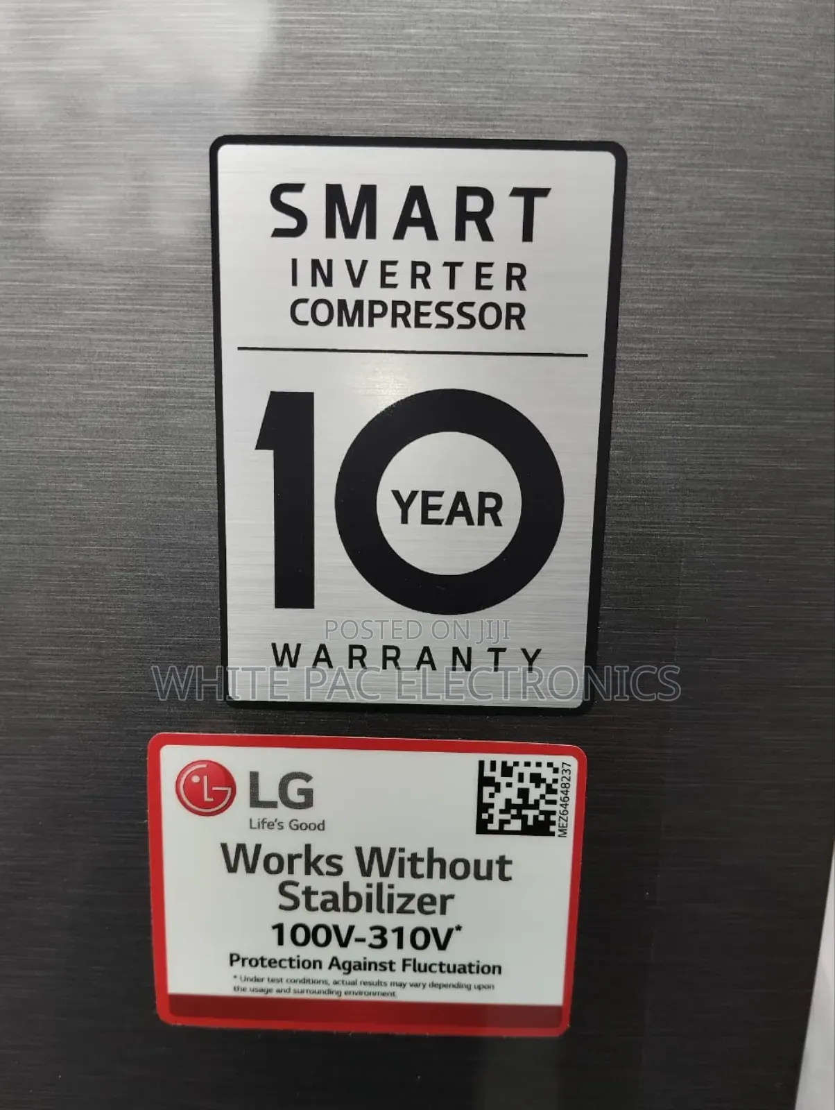 New One Lg 293 L Smart Inverter Fridge / Freezer > 10yrs