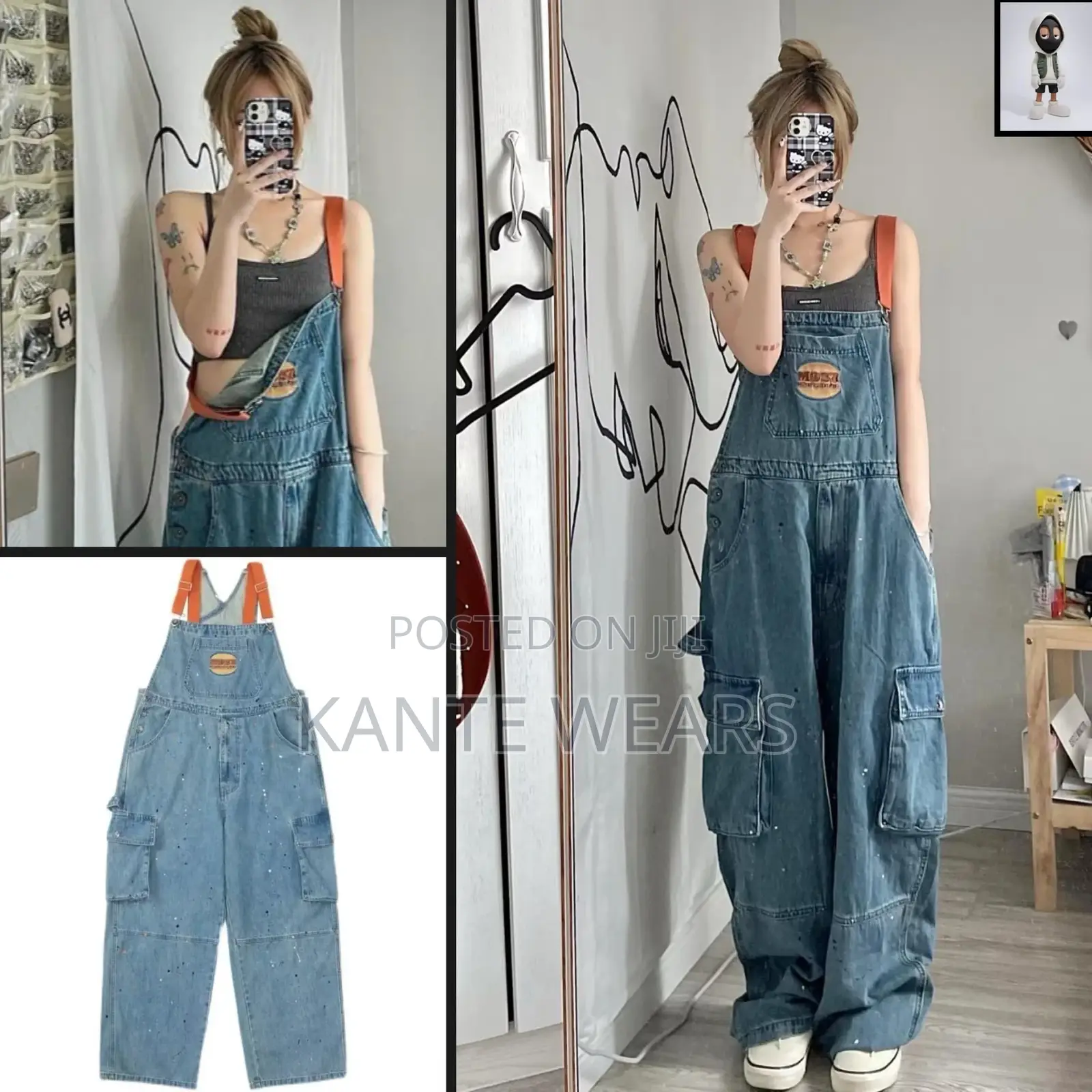 Dungarees Outfit