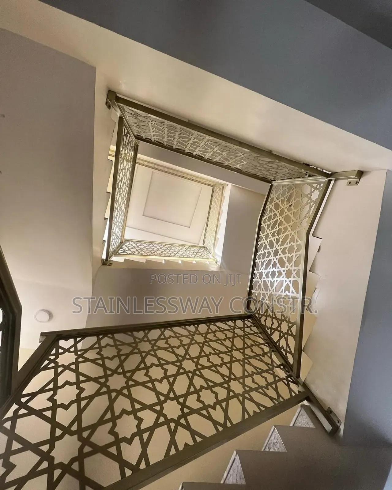 Lasercut Filigree Railing