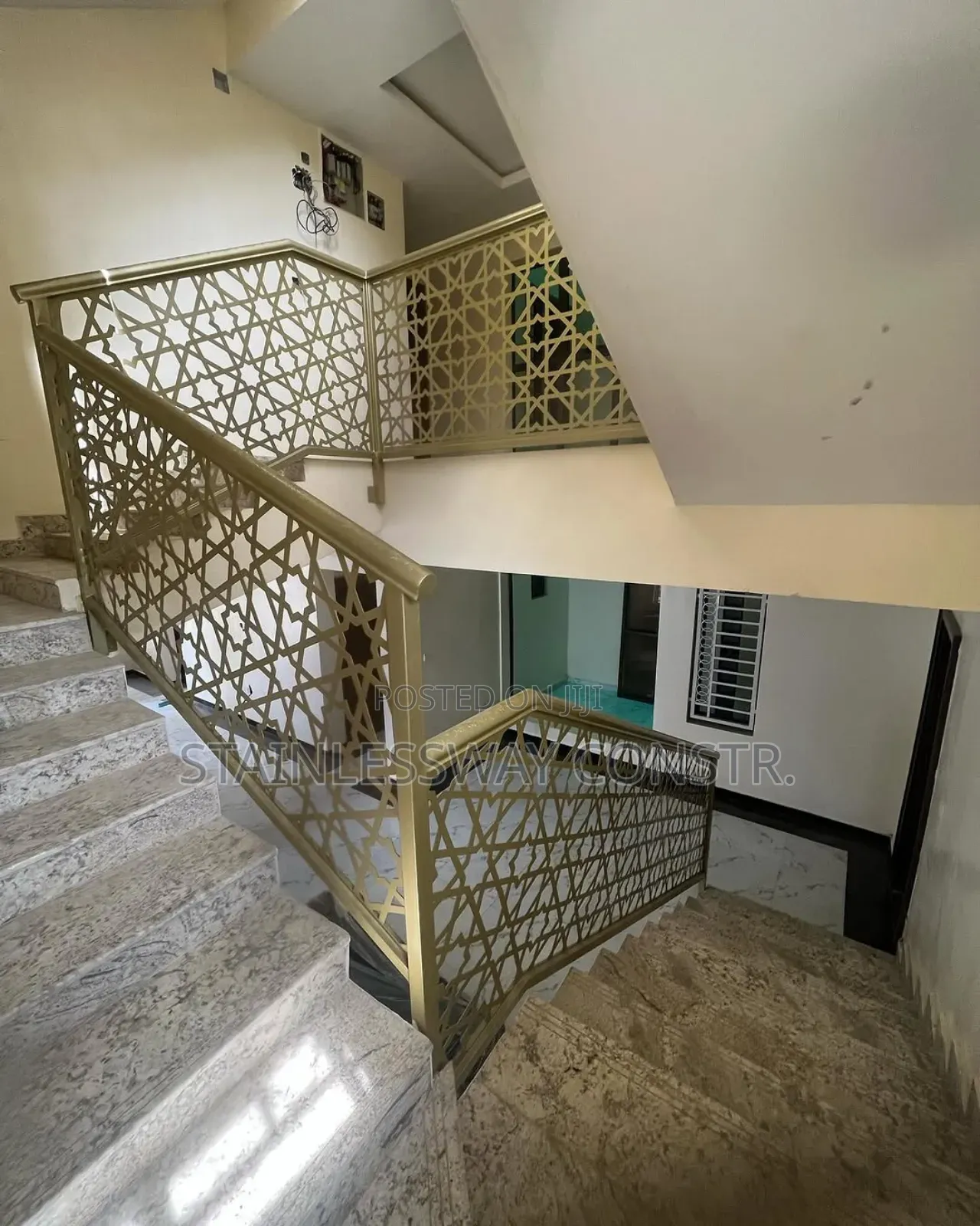 Lasercut Filigree Railing