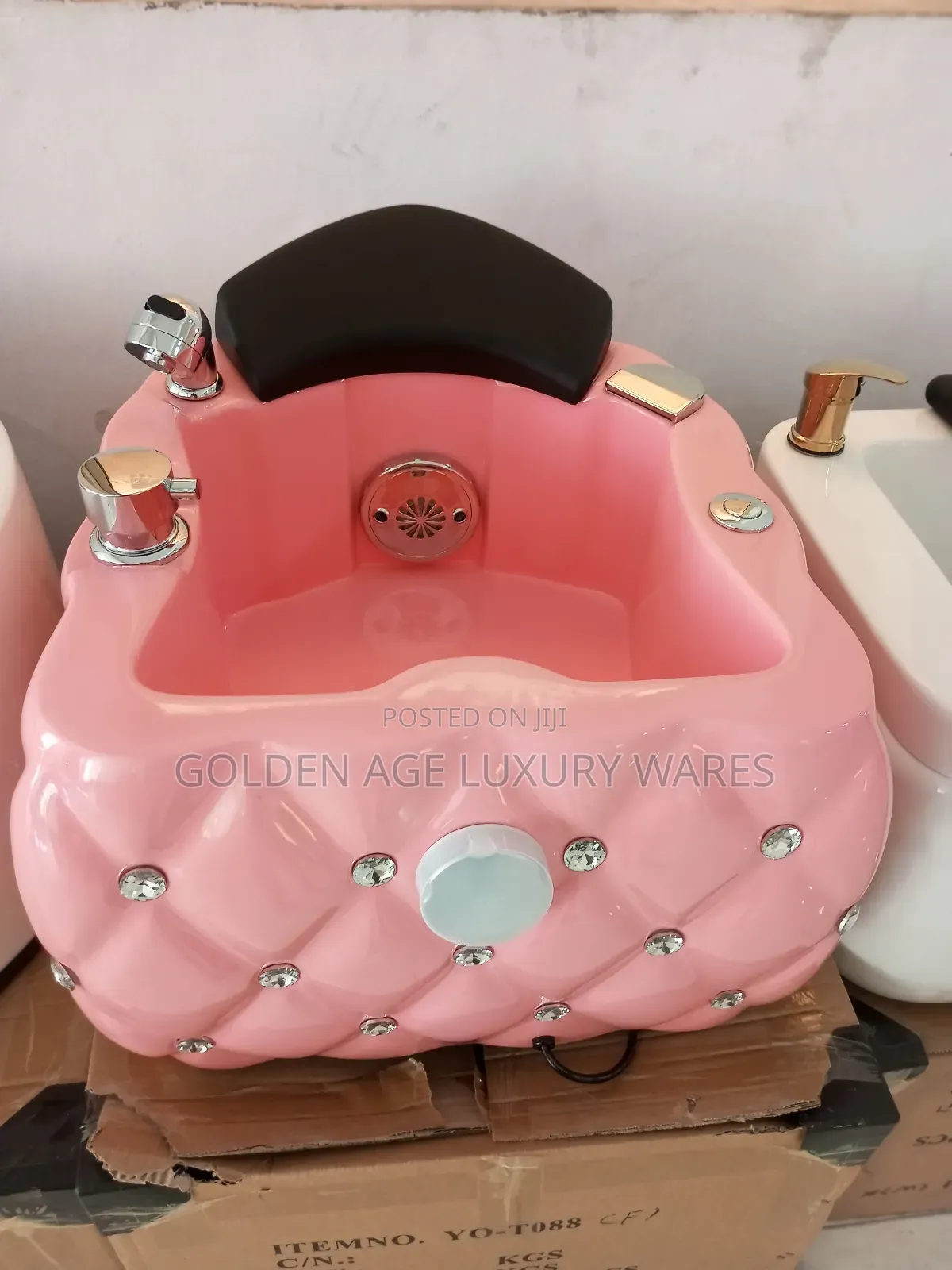 Pink Pedicure Bowl