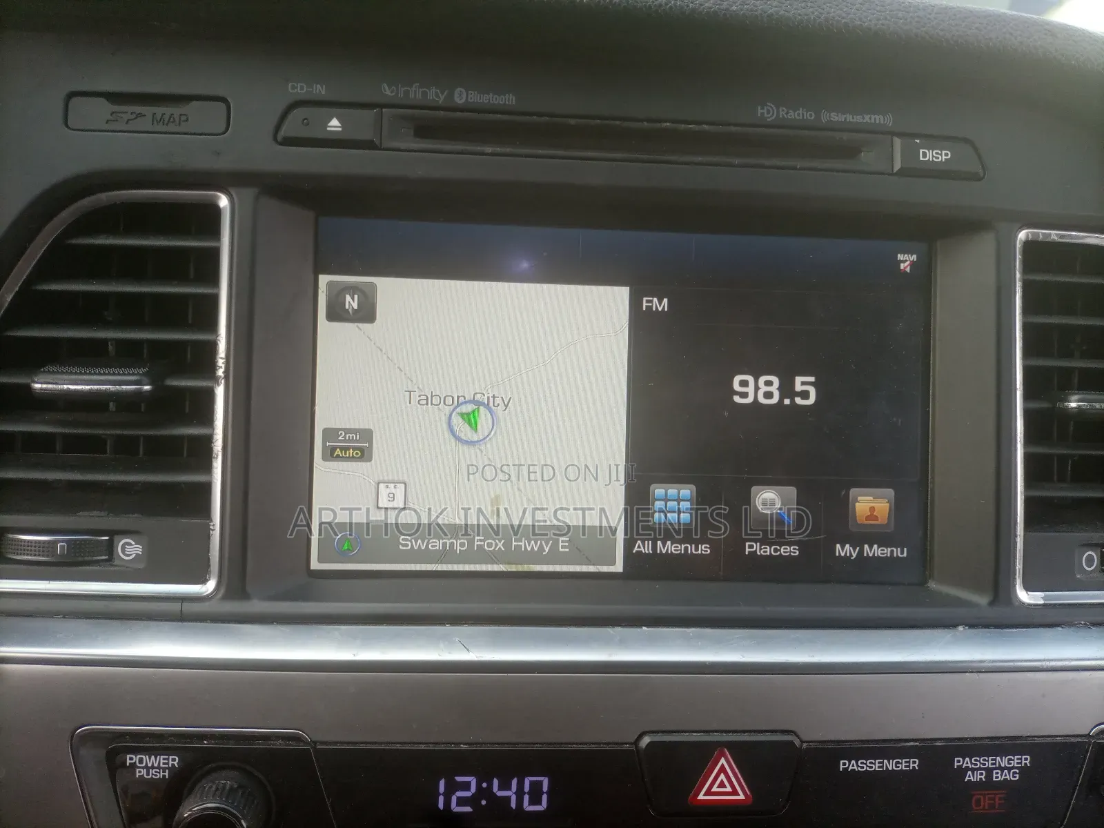 Hyundai Sonata 2014-2018 Follow Come Navigation Radio