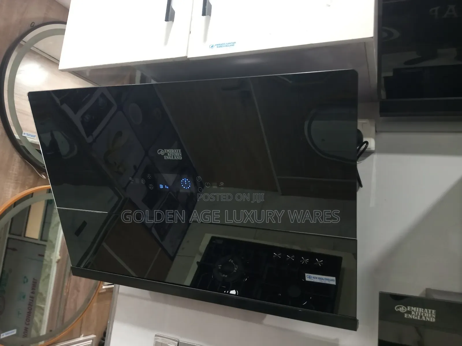 Glass Plasma Range Hood