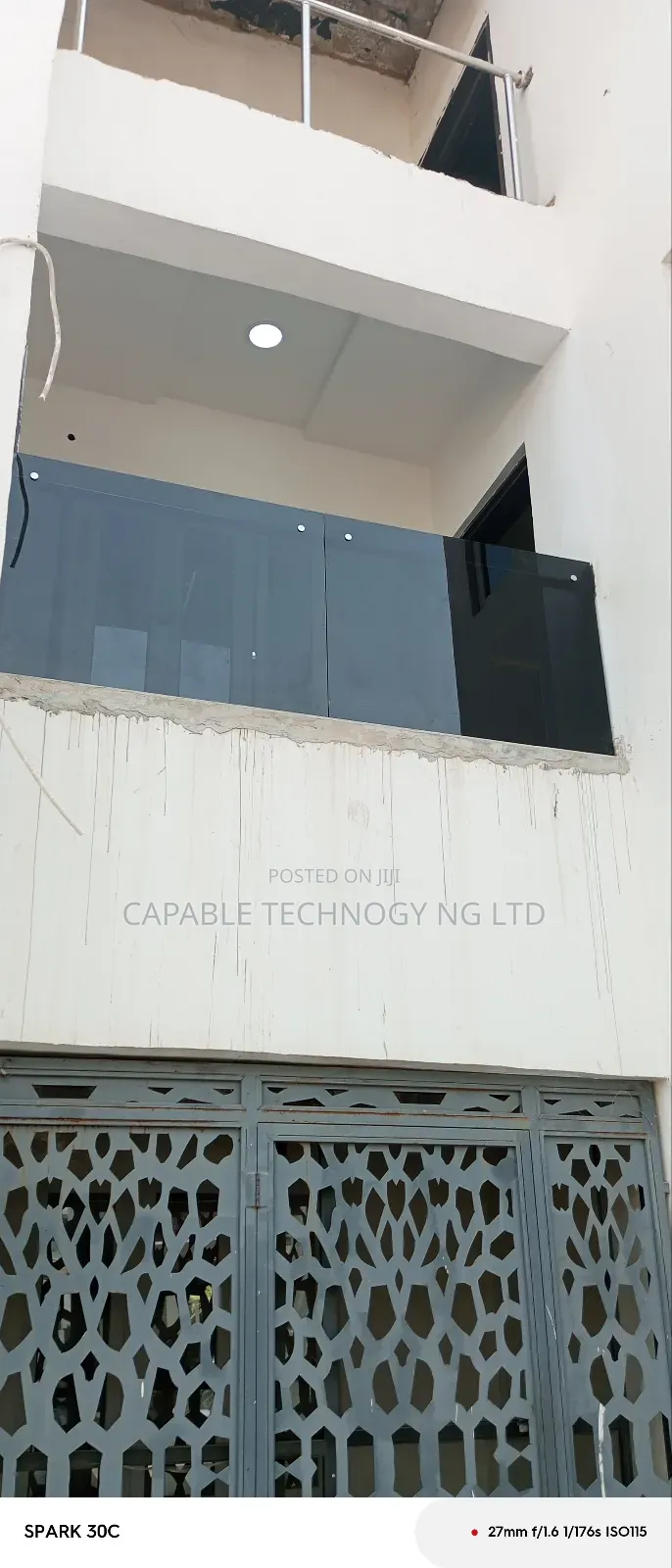 Standard Frameless Glass Balcony Handrail