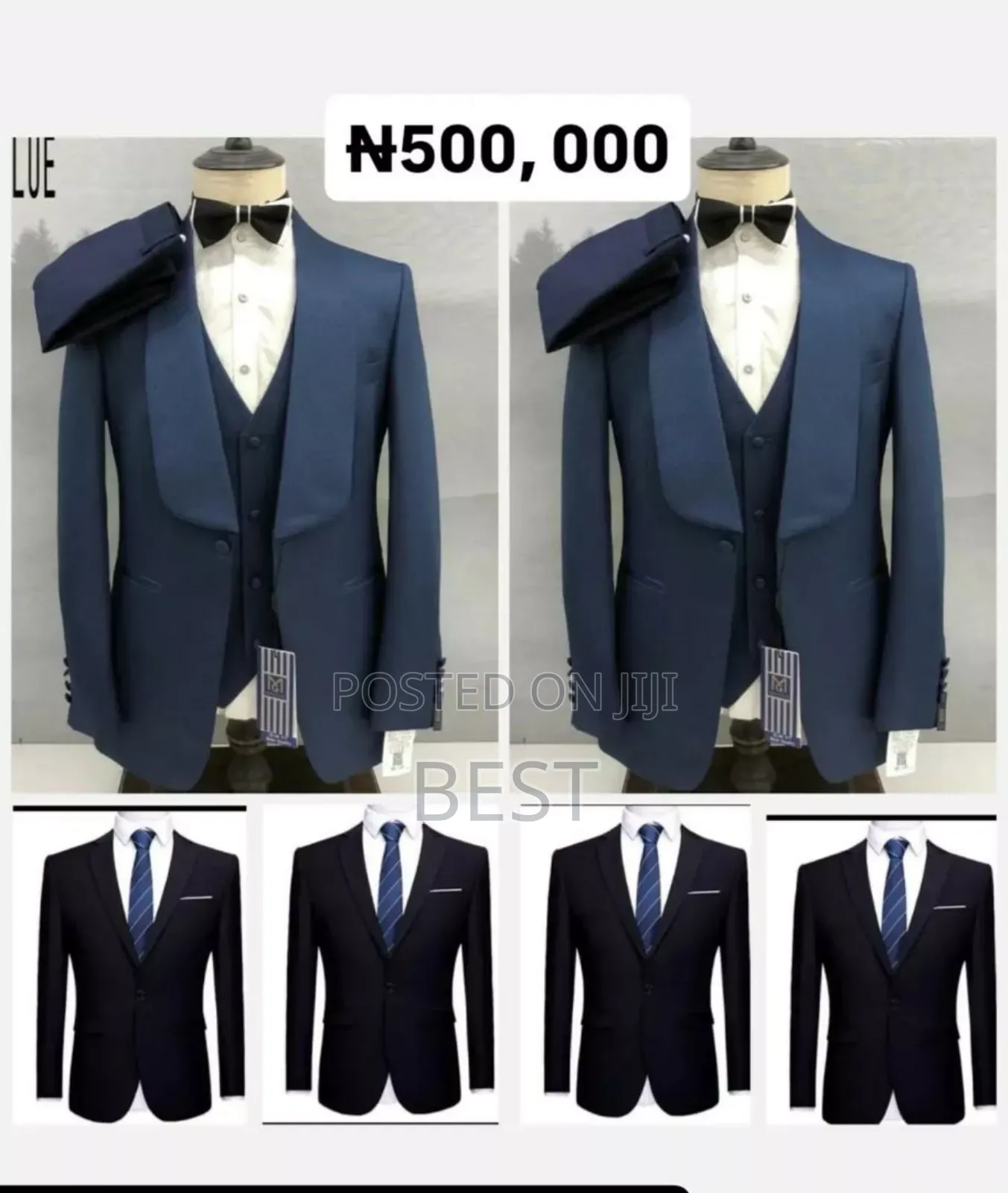 Wedding Combos! Get 6 Suits, 6 Shirts 6 Set of Ties