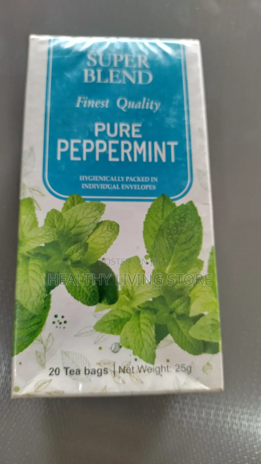 Super Blend Pure Peppermint Tea (20 Tea Bags)