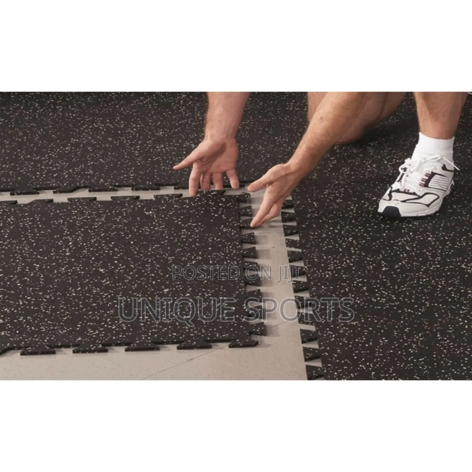 Quality Fitness Flooring Rubber Interlock Mat