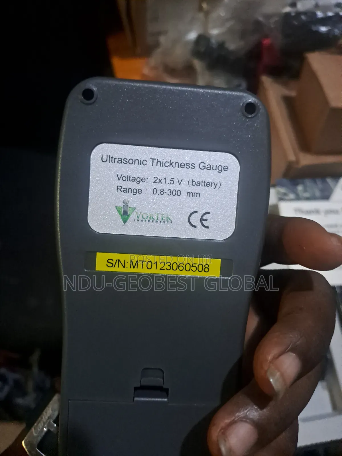 Mt-160 Ultrasonic Thickness Gauge