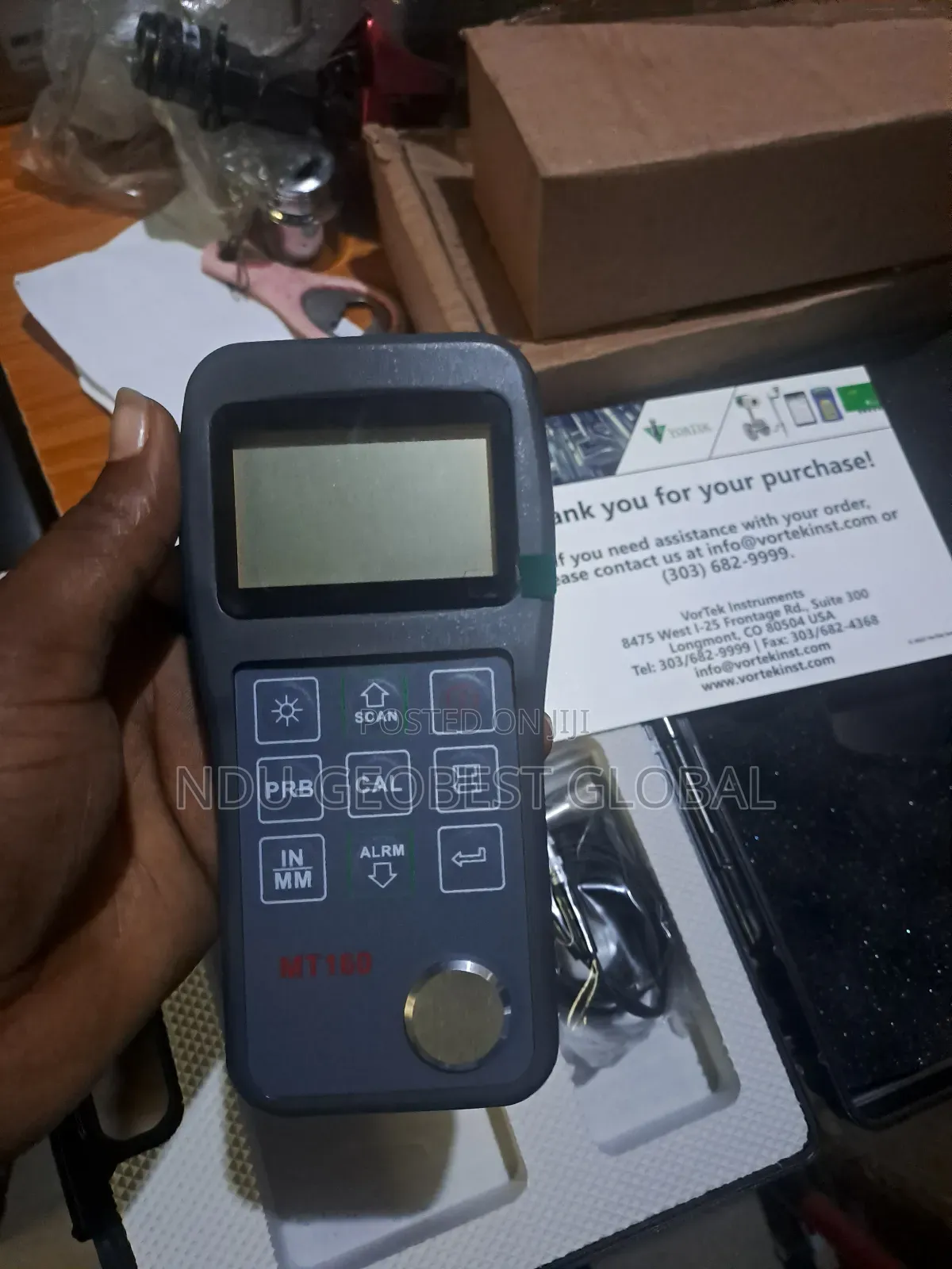 Mt-160 Ultrasonic Thickness Gauge
