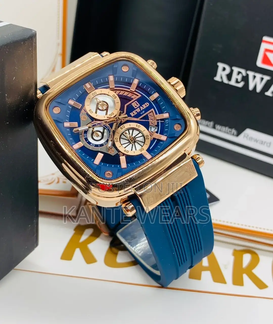 Reward Rubber Chronograph Waterproof Wristwatch