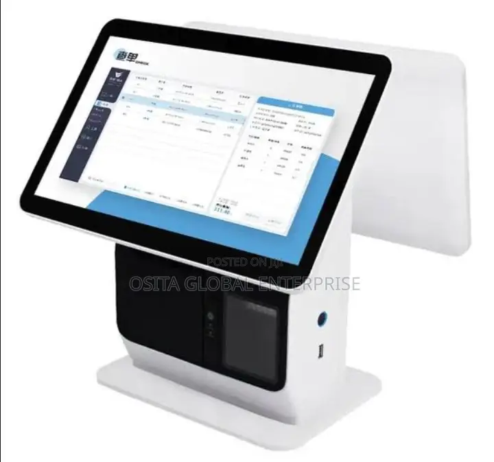 Pos Dual Screen Machine Cashier Terminal + Printer 4gb/256gb Core I5