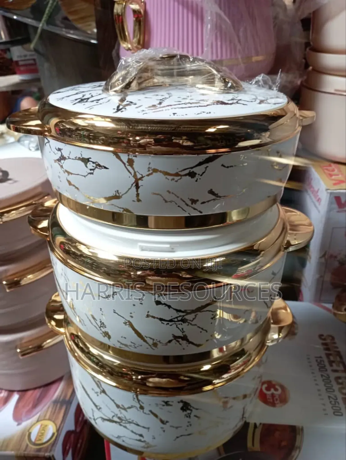 Insulated Transparent Lid Dish Plates- 3pcs