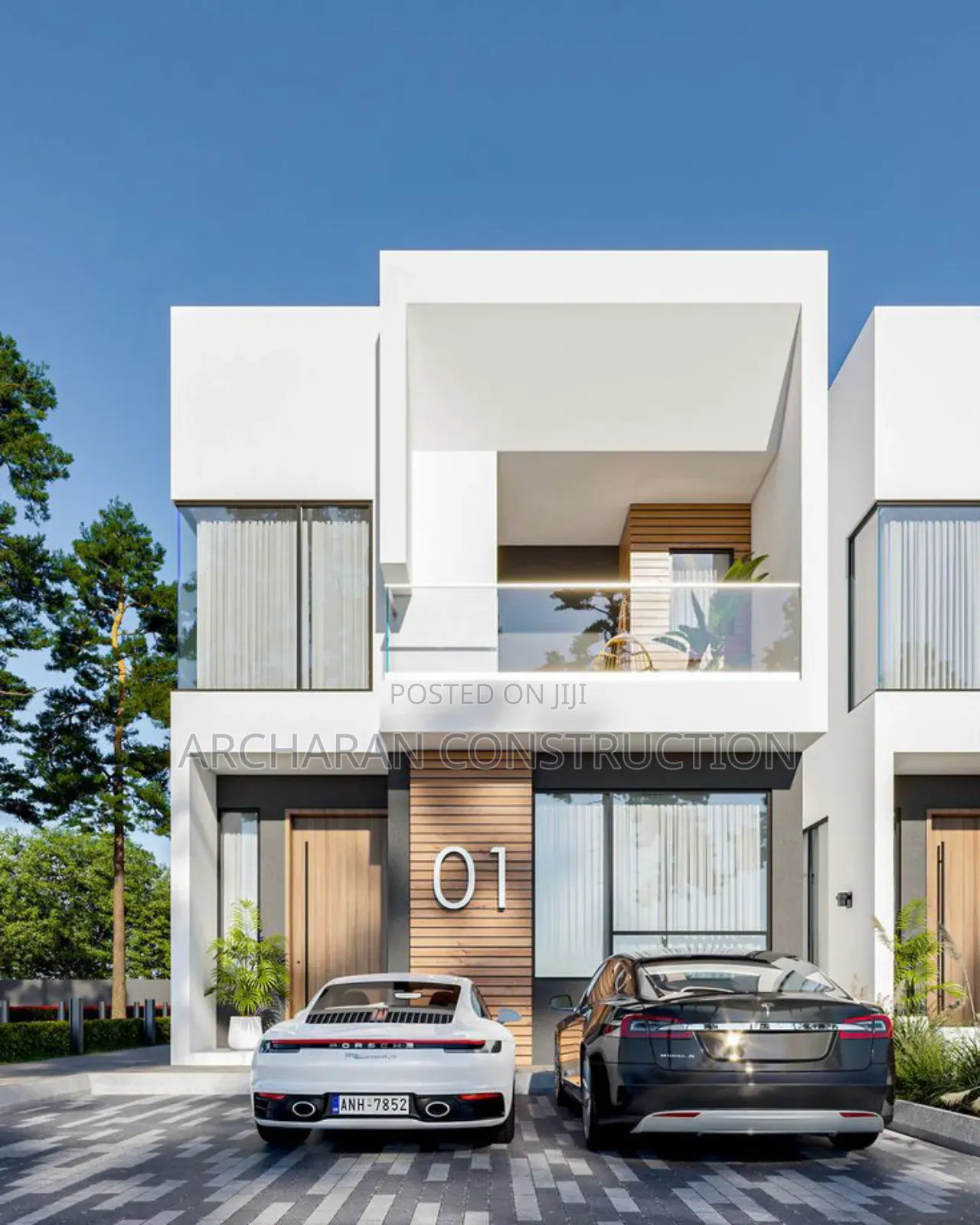 3 Bedroom Duplex Terrace Building Design