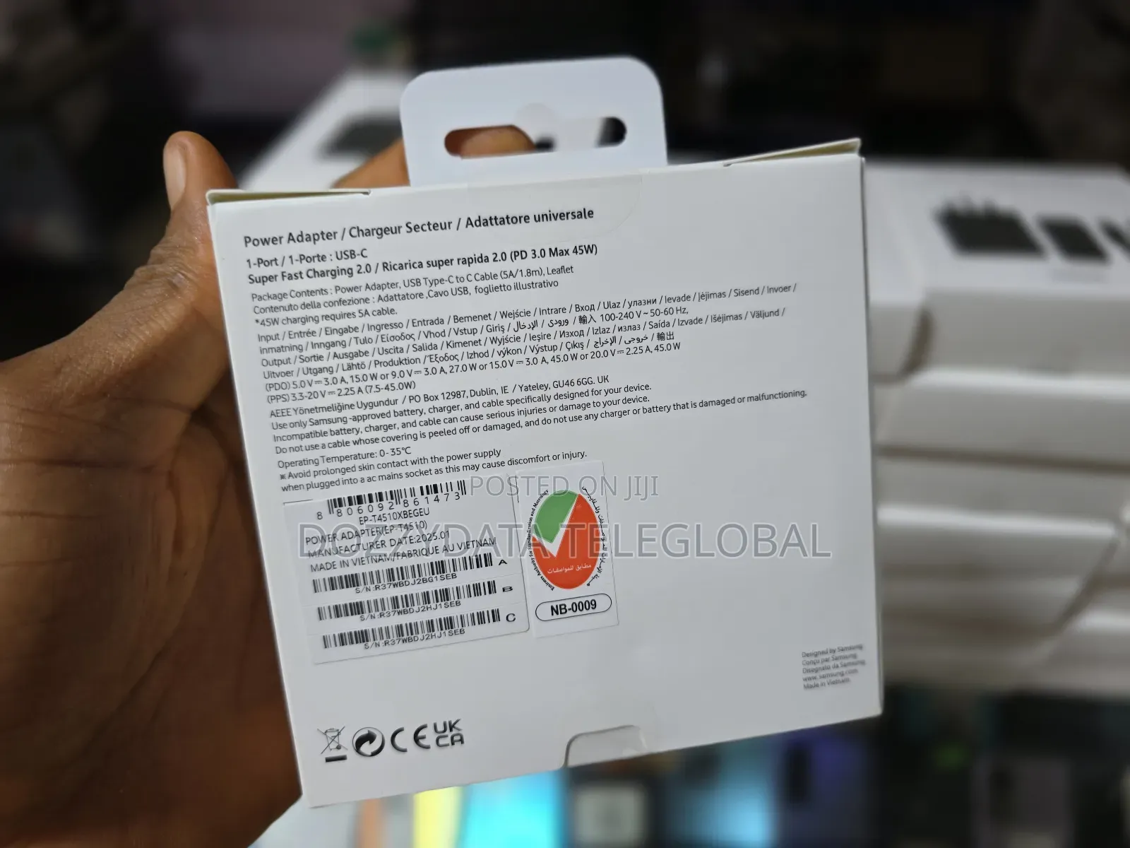 Official Samsung 45w Super Fast Charging Charger