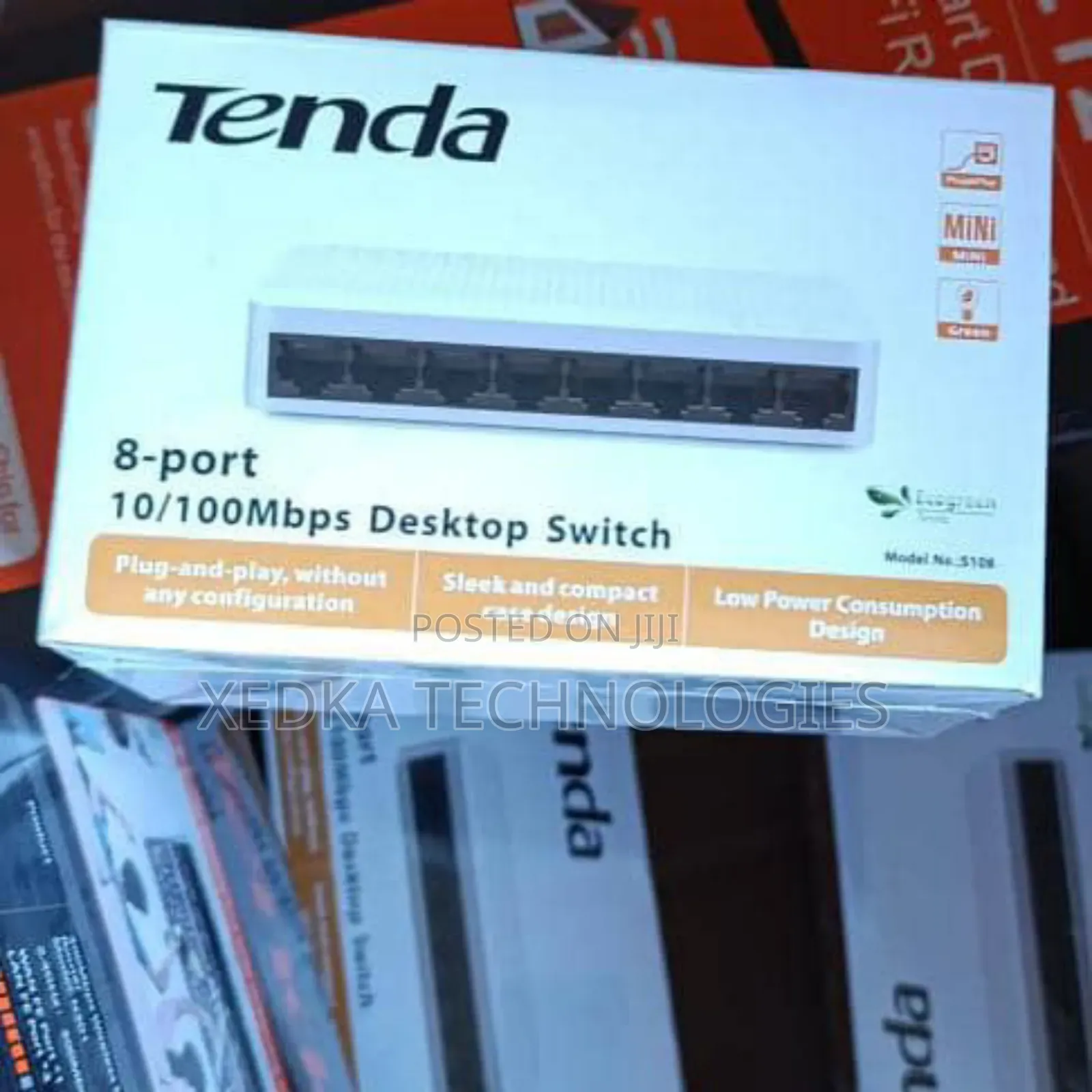 Tenda 8-Port 10/100 Fast Ethernet Switch