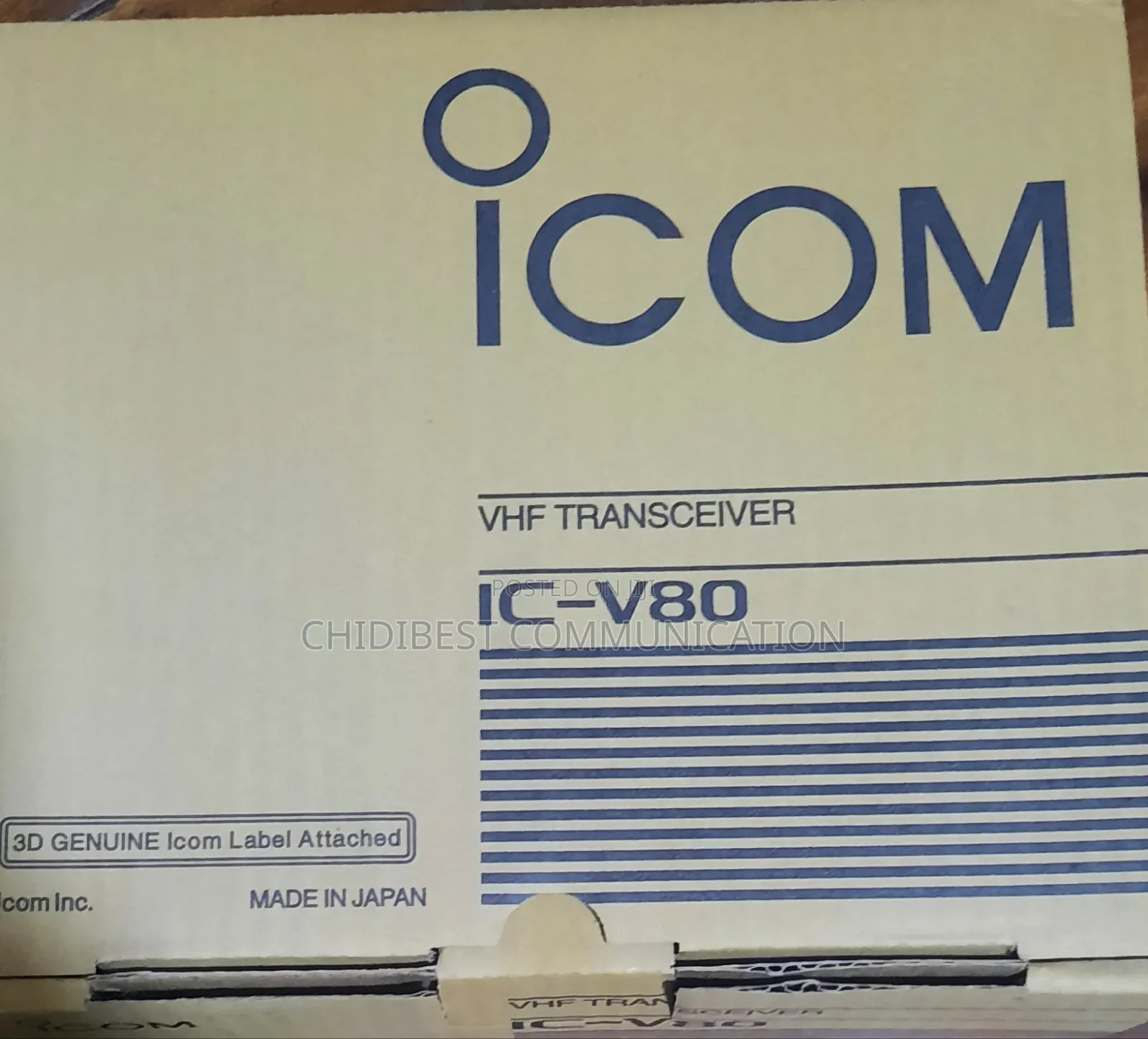 Icom_ V80 Walkie-Talkie Radio Is Available