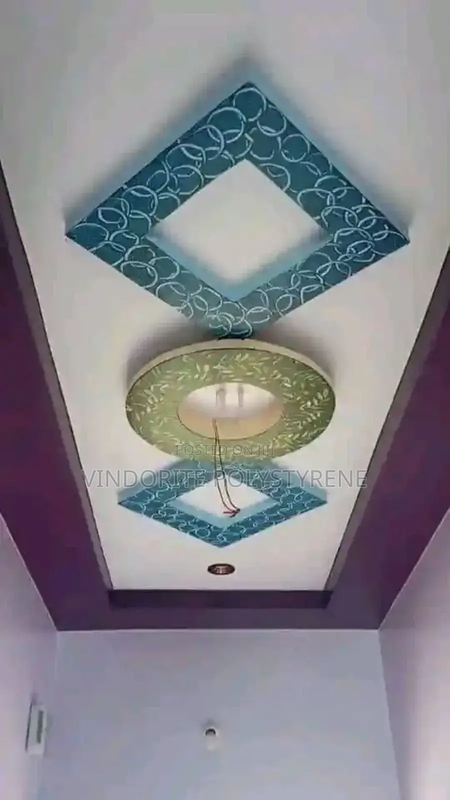 Ceiling Made of Polystyrene Material