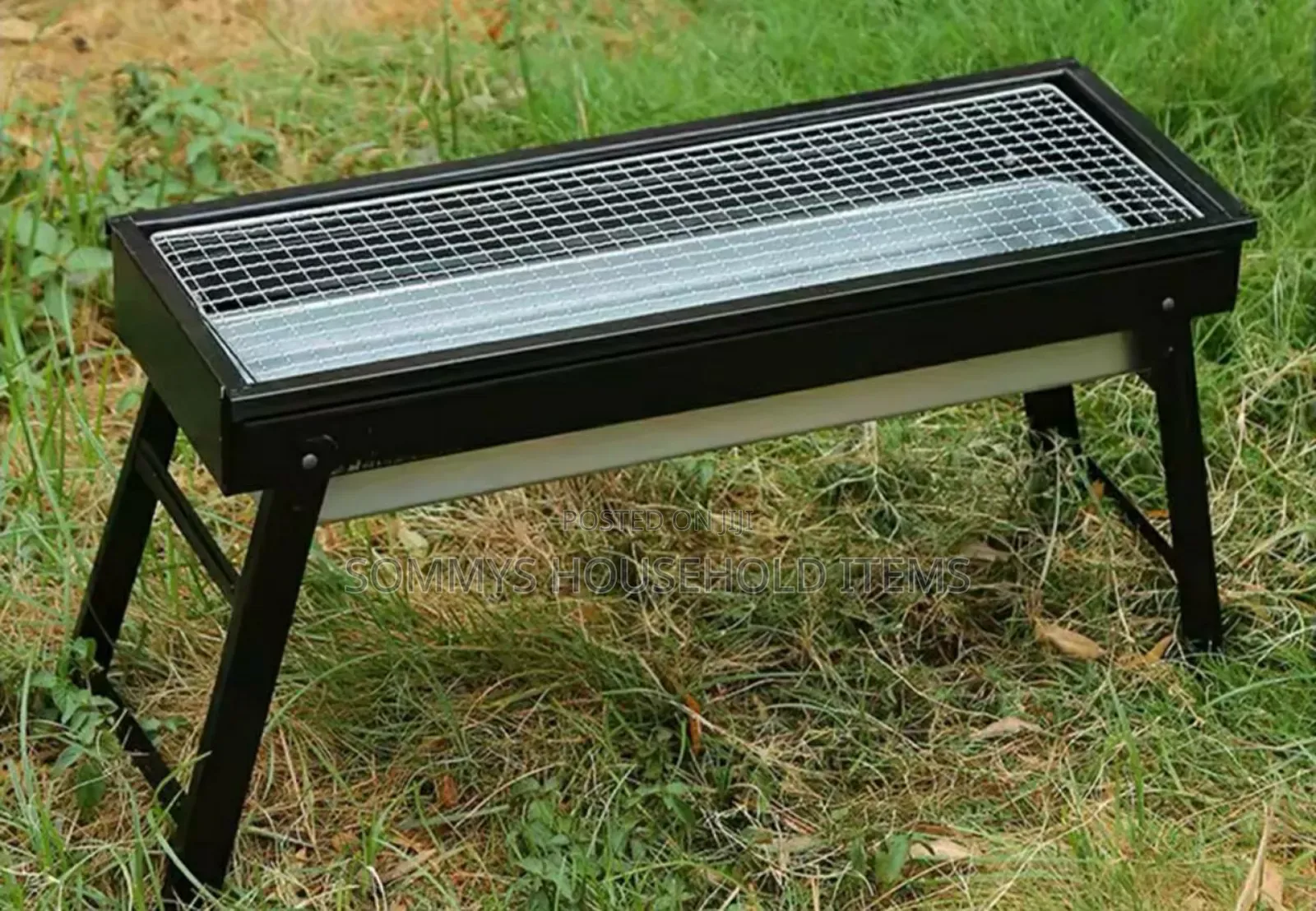 Foldable Charcoal Barbecue Grill Stand